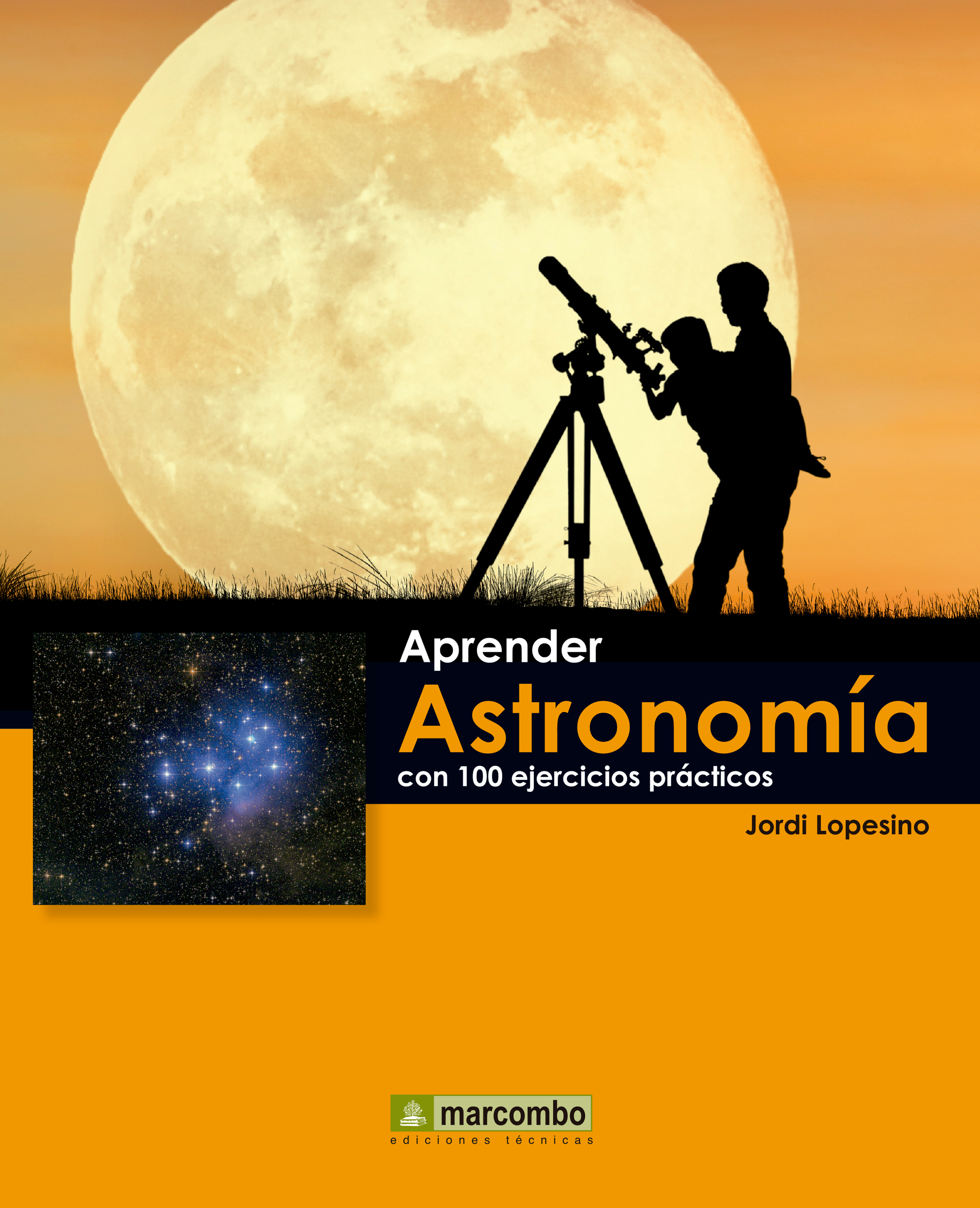 Обложка книги «Aprender astronomía con 100 ejercicios prácticos»