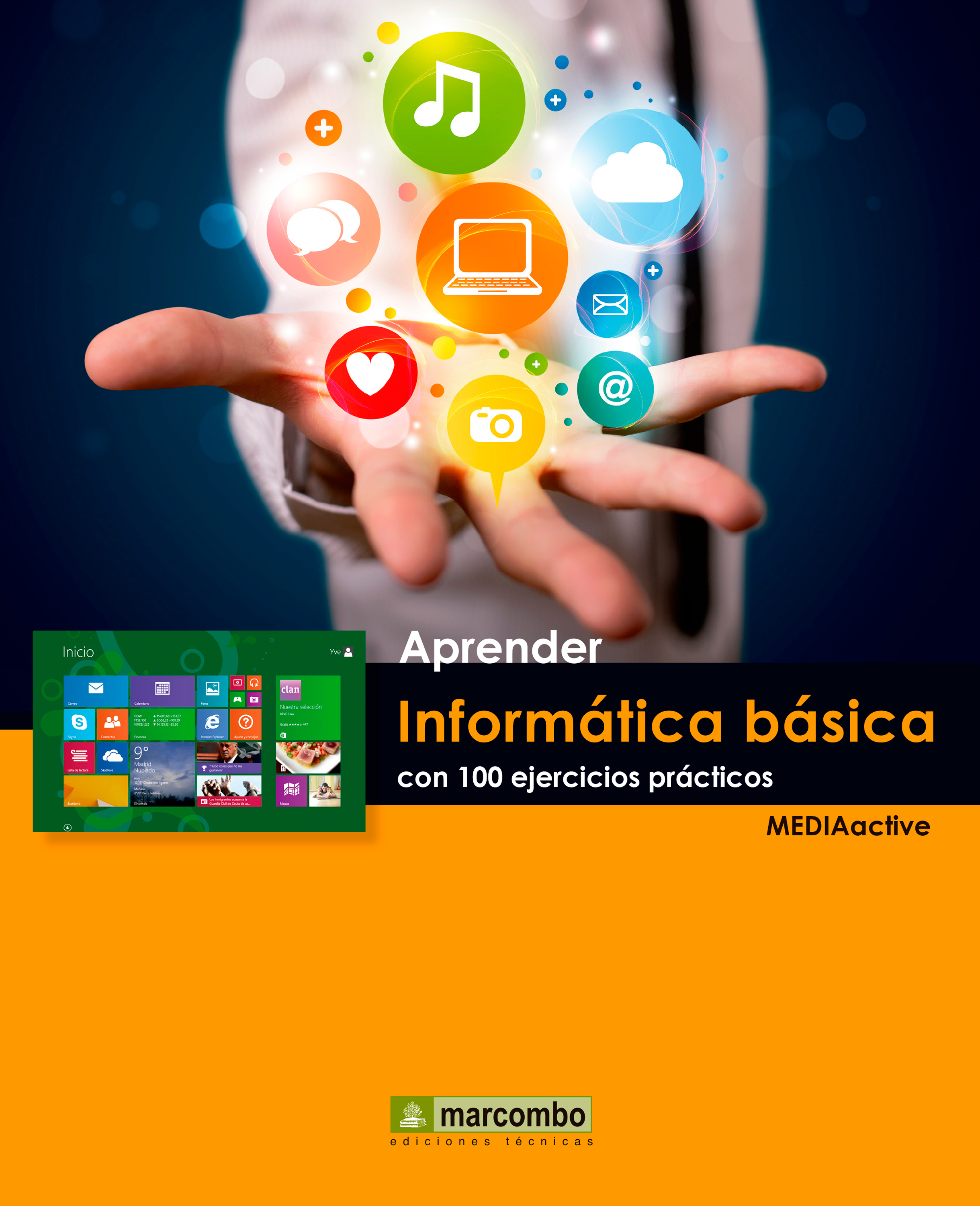 Обложка книги «Apreder informática báscia con 100 ejercicios»