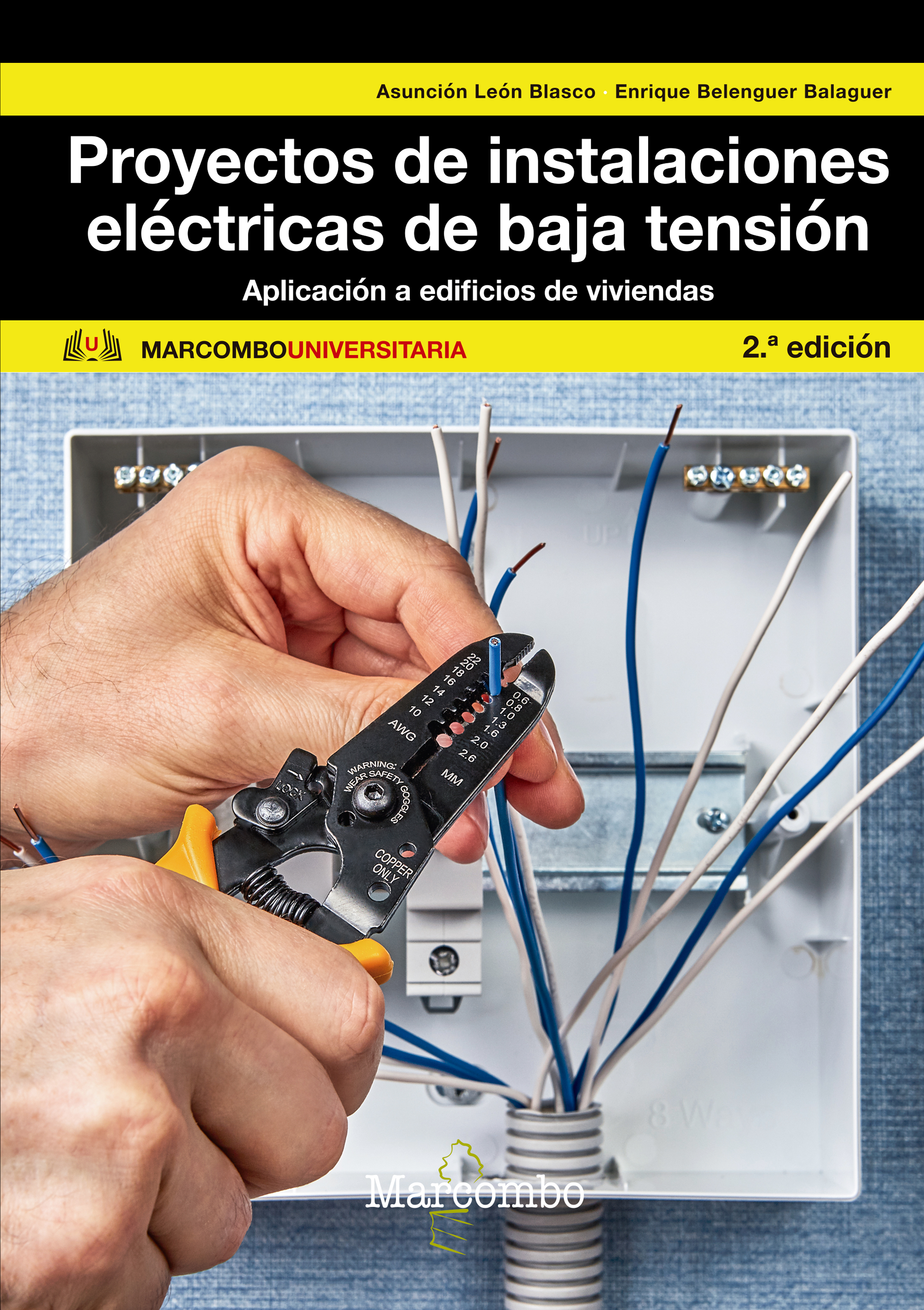 Обложка книги «Proyectos de instalaciones eléctrica de baja tensión»