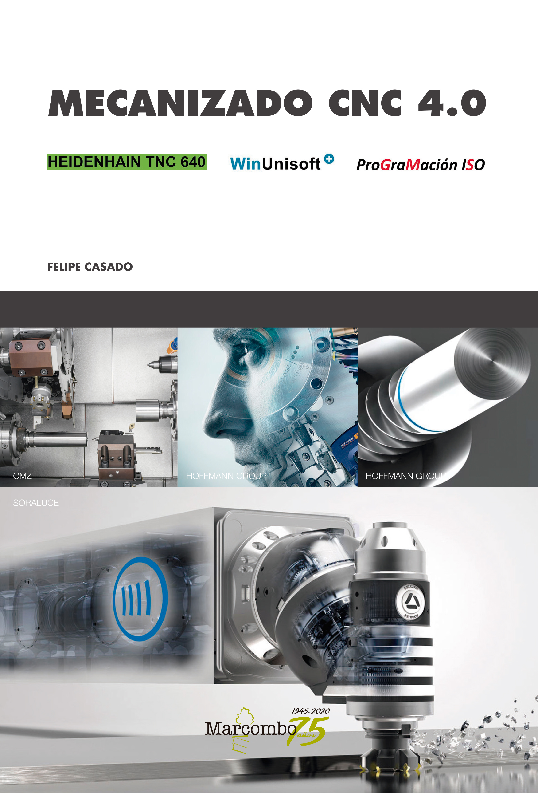 Обложка книги «Mecanizado CNC 4.0»