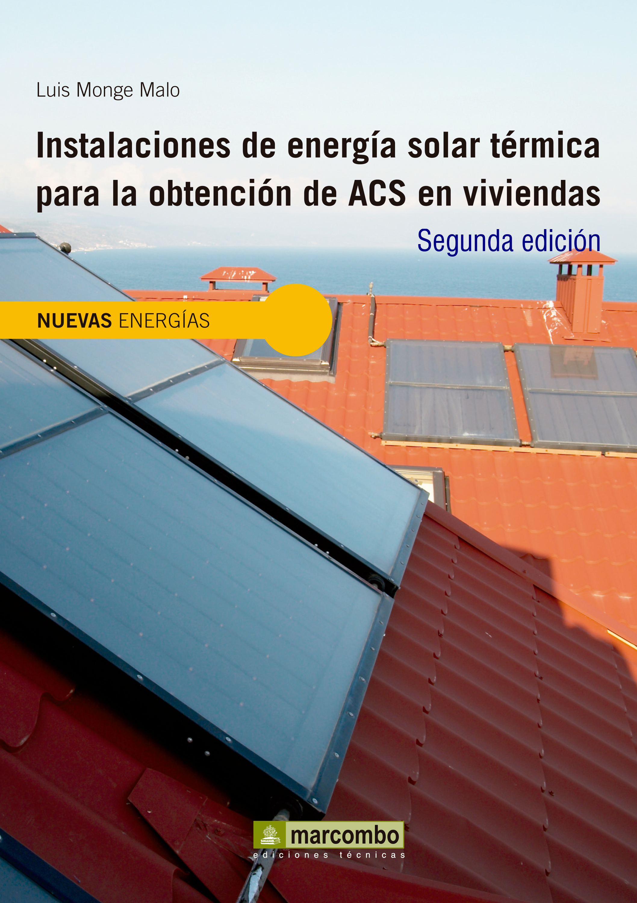 Обложка книги «Instalaciones de energía solar térmica para la obtención de ACS en viviendas»