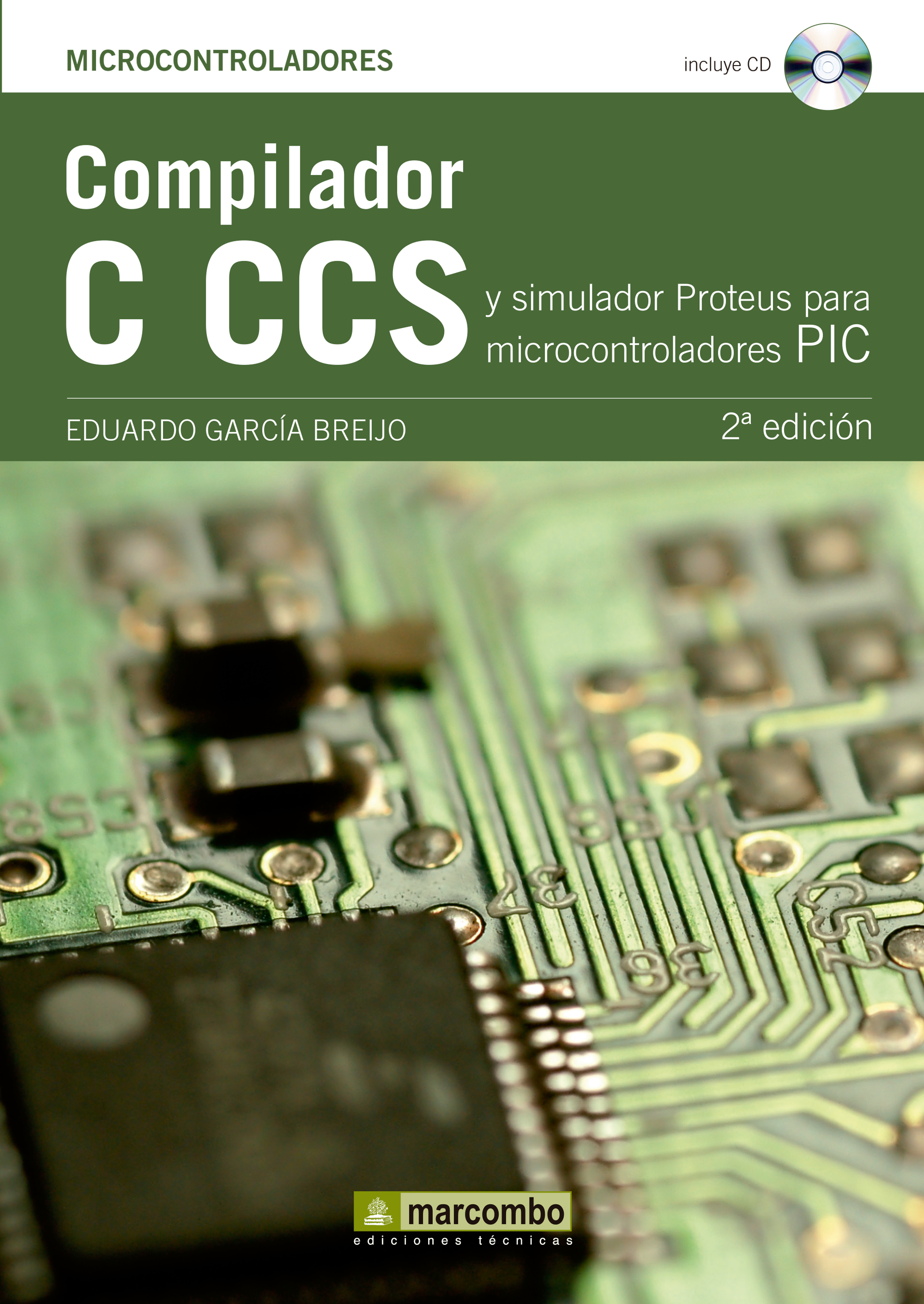 Обложка книги «Compilador C CCS y Simulador Proteus para Microcontroladores PIC»