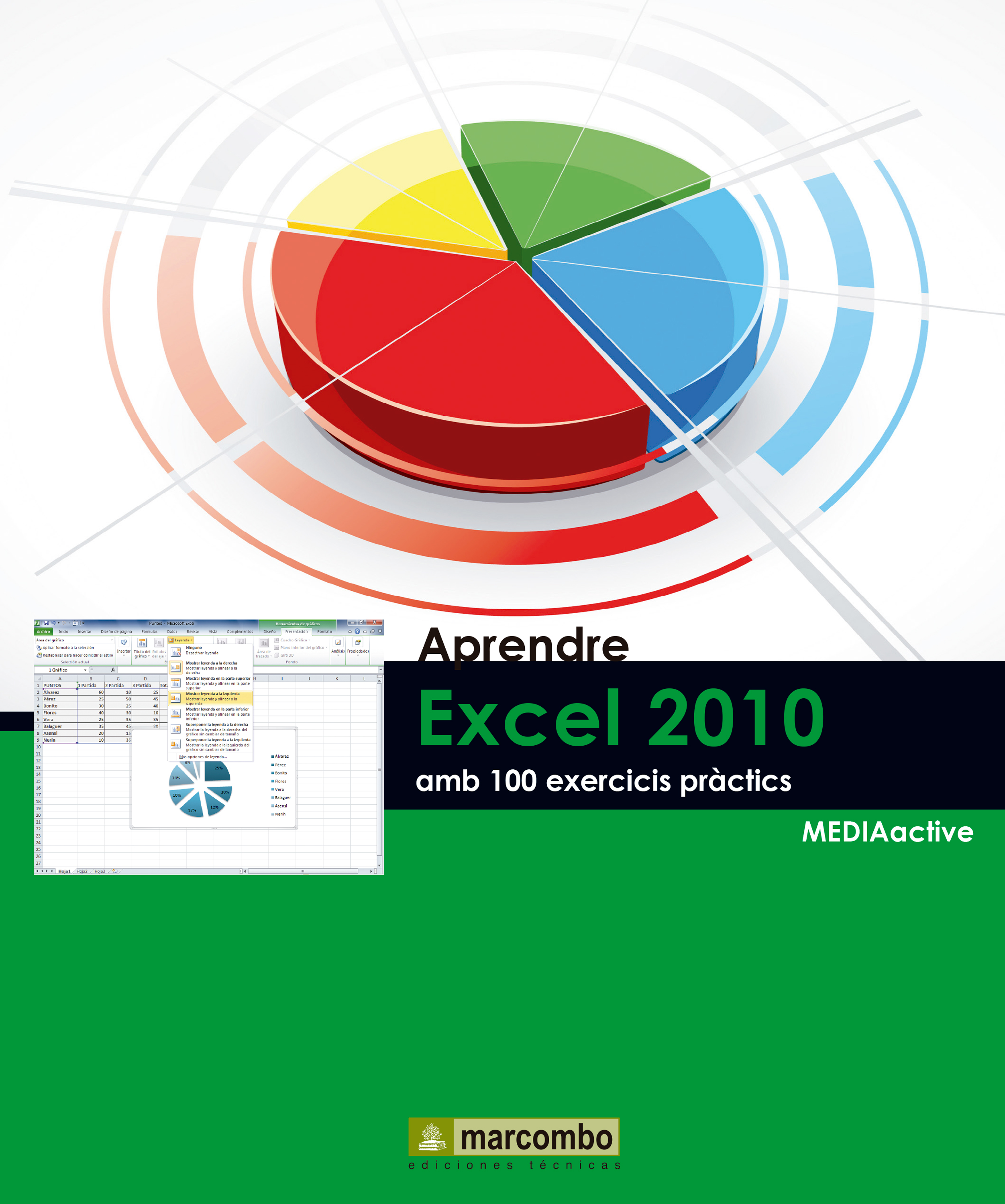 Обложка книги «Aprendre Excel 2010 amb 100 exercicis pràctics»