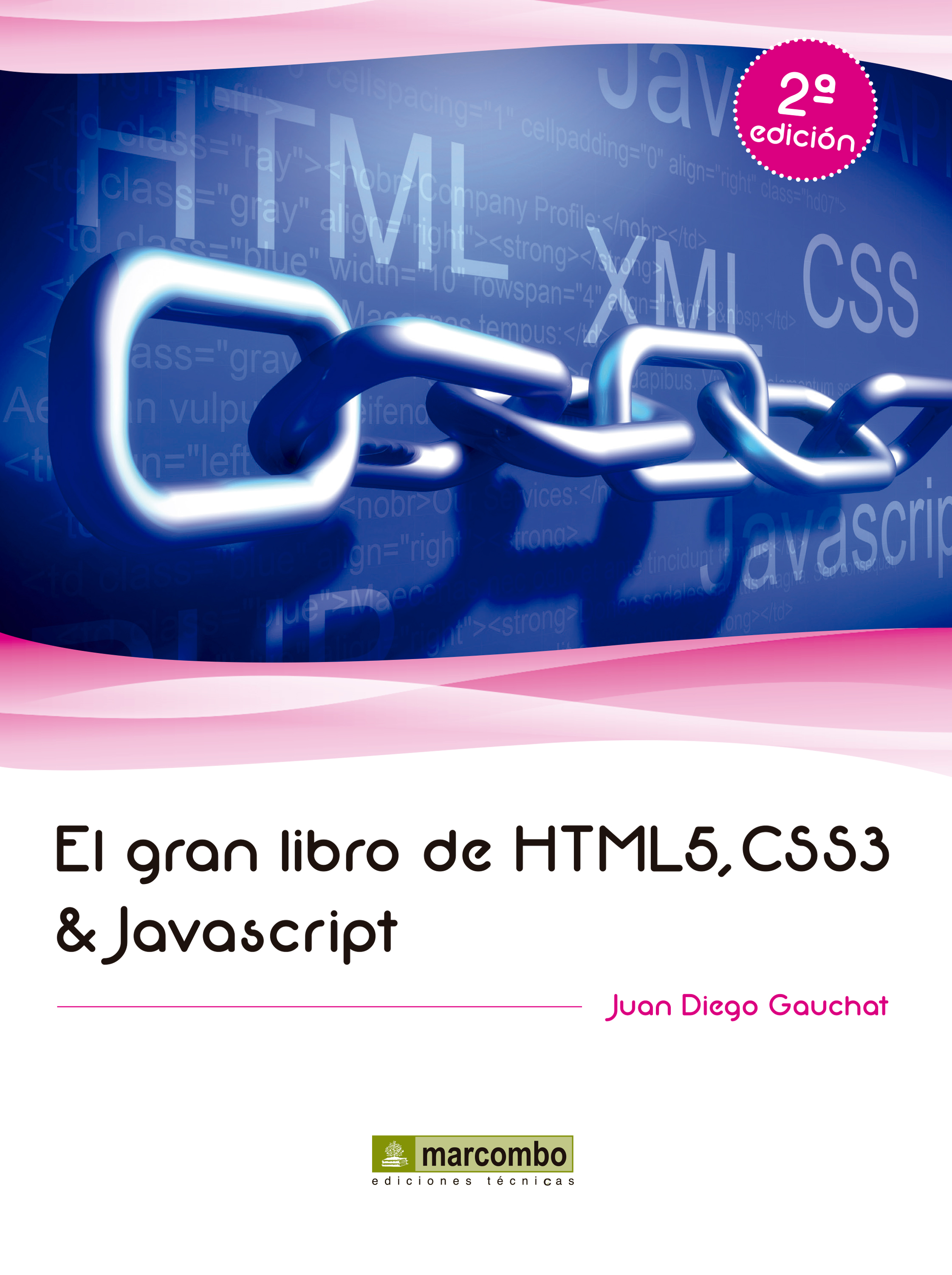 Обложка книги «El gran libro de HTML5, CSS3 y Javascript»