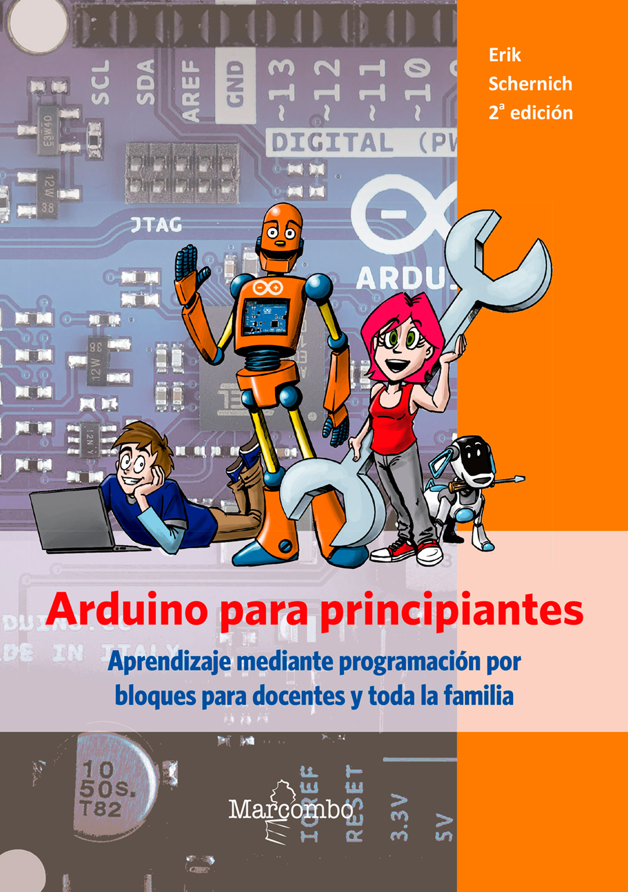 Обложка книги «Arduino para principiantes»