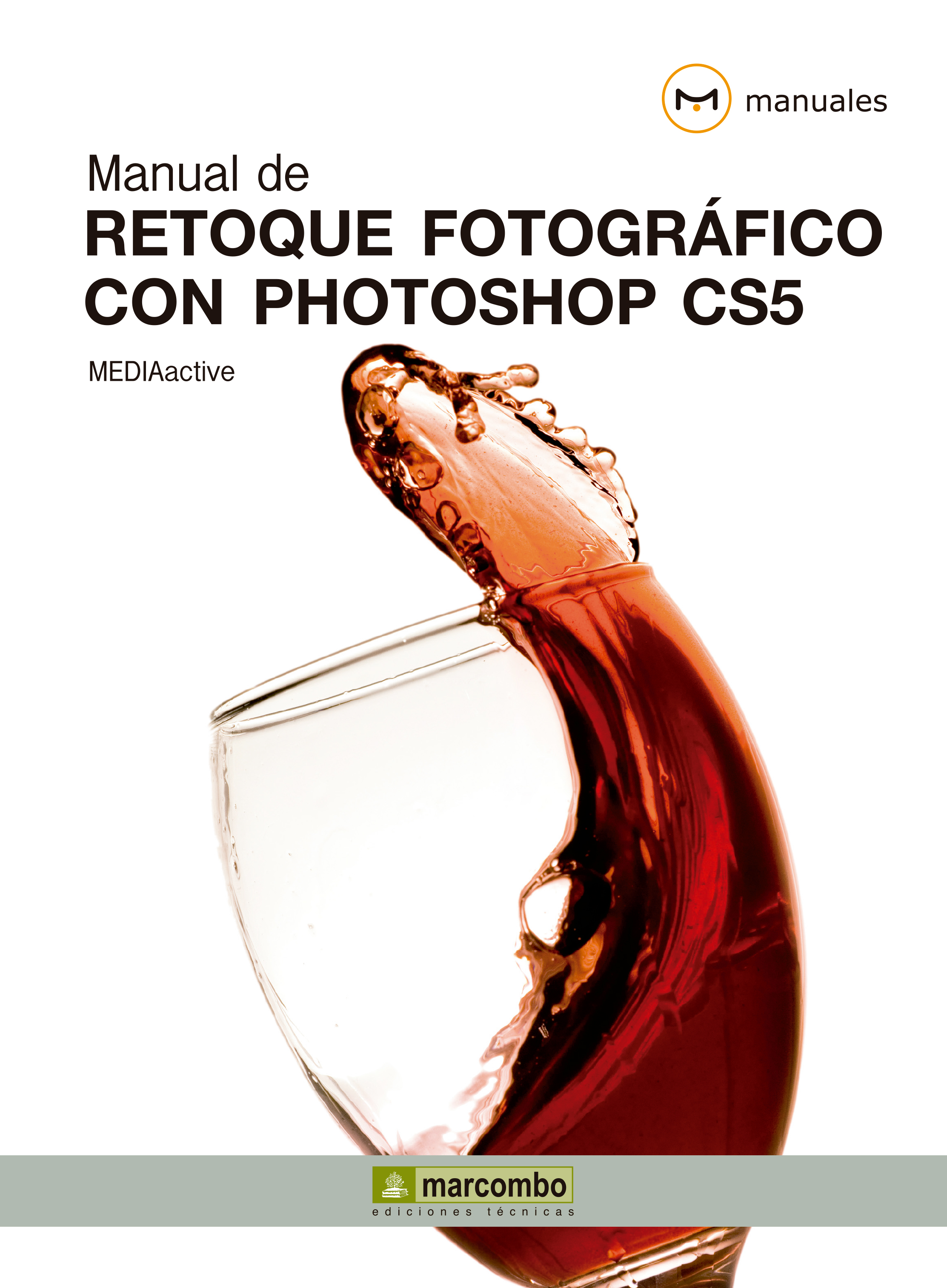 Обложка книги «Manual de Retoque Fotográfico con Photoshop CS5»