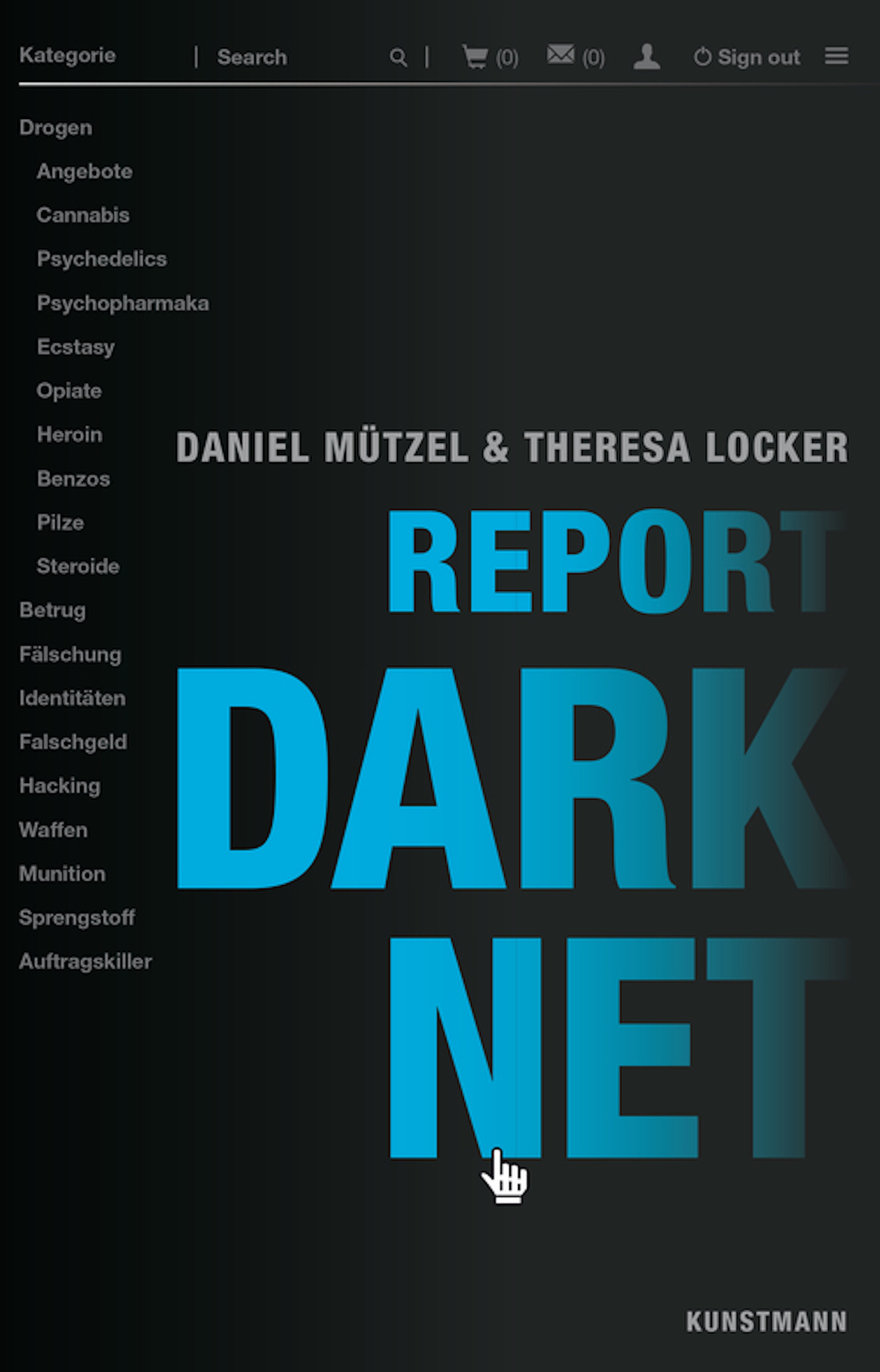 Обложка книги «Report Darknet»