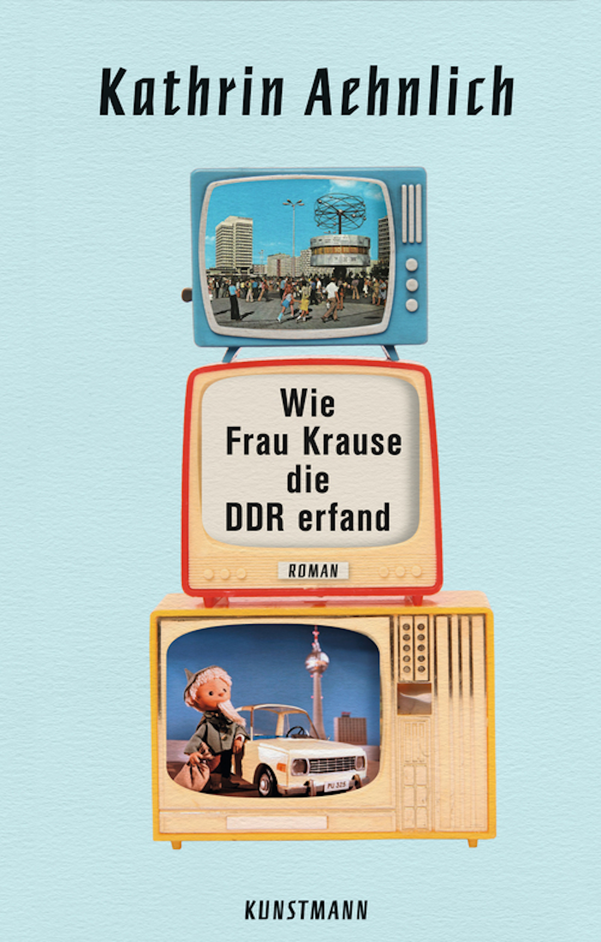 Обложка книги «Wie Frau Krause die DDR erfand»