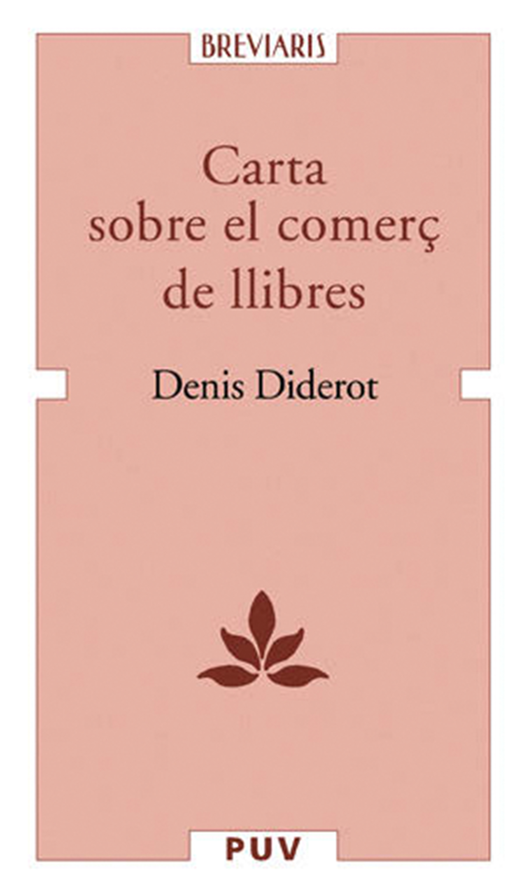 Обложка книги «Carta sobre el comerç de llibres»