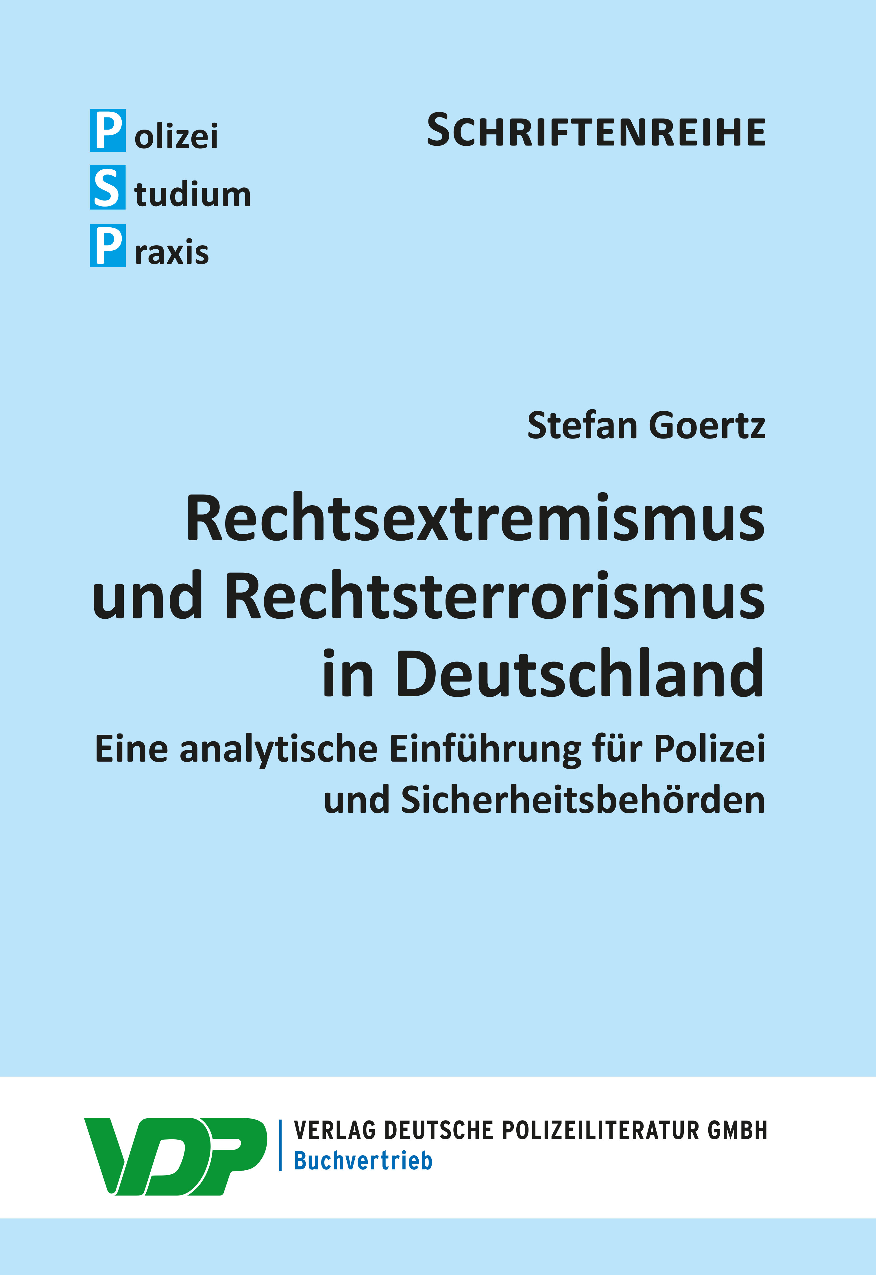 Обложка книги «Rechtsextremismus und Rechtsterrorismus in Deutschland»