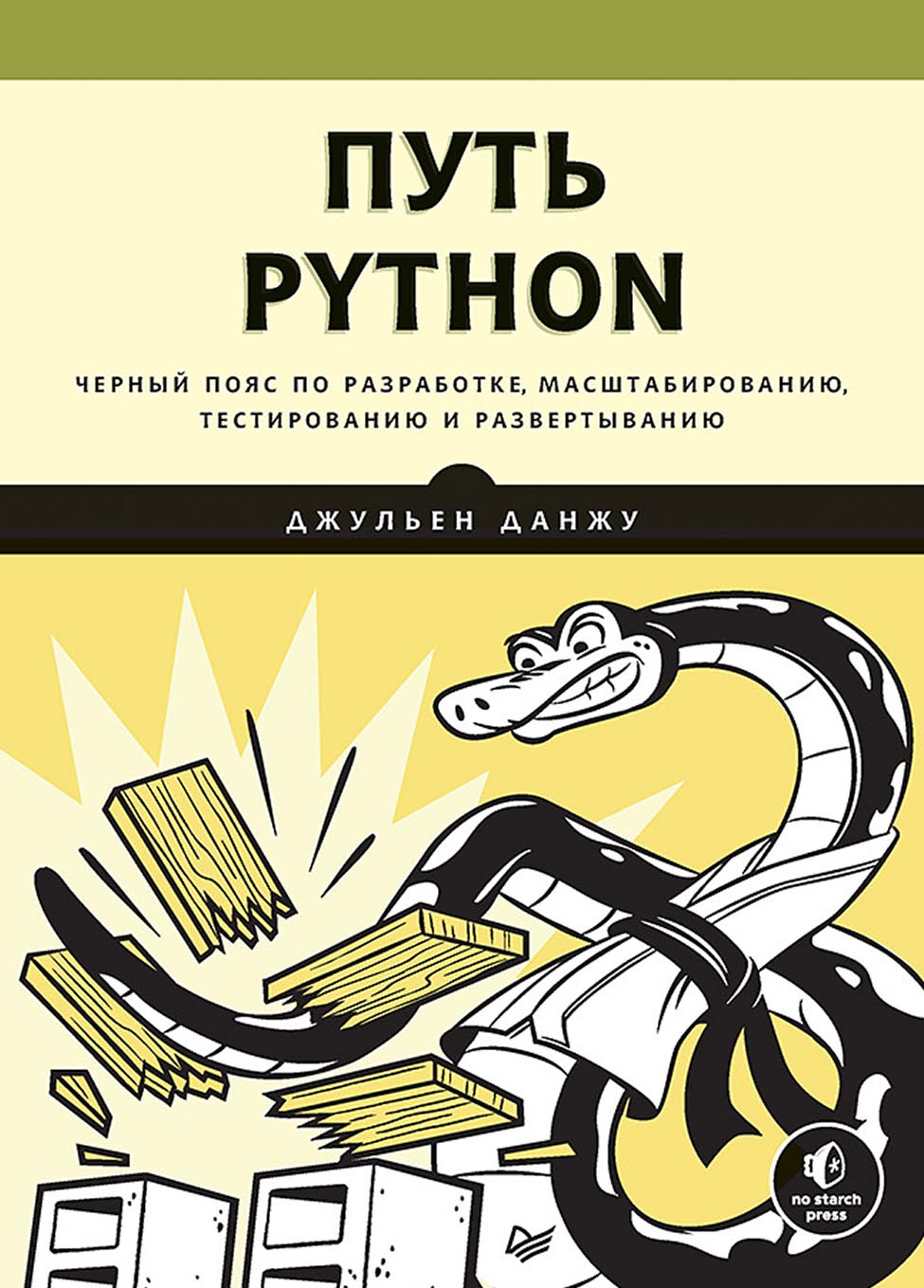 Обложка книги «Путь Python. Черный пояс по разработке, масштабированию, тестированию и развертыванию (+ epub)»