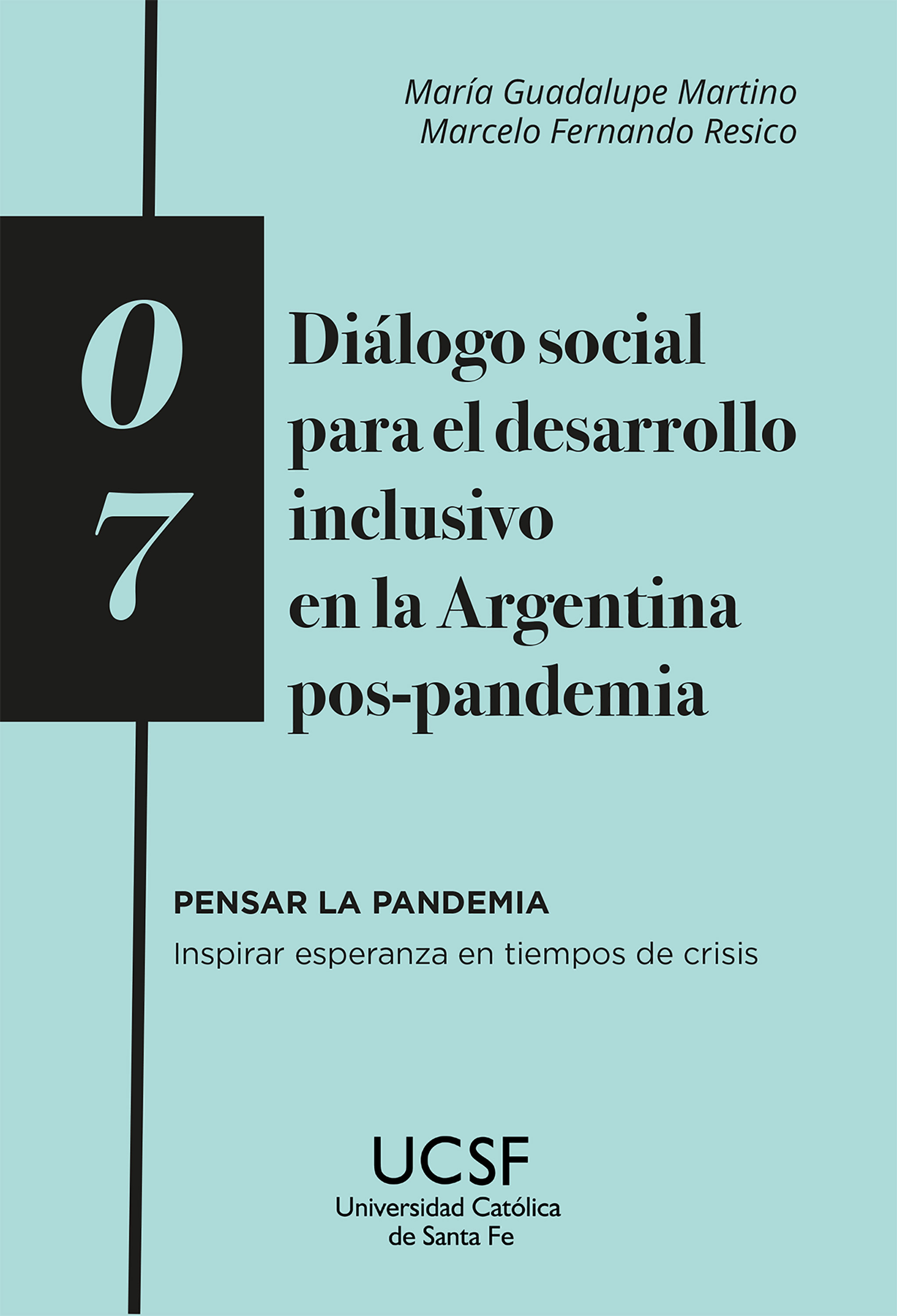 Обложка книги «Diálogo social para el desarrollo inclusivo en la Argentina pos-pandemia»