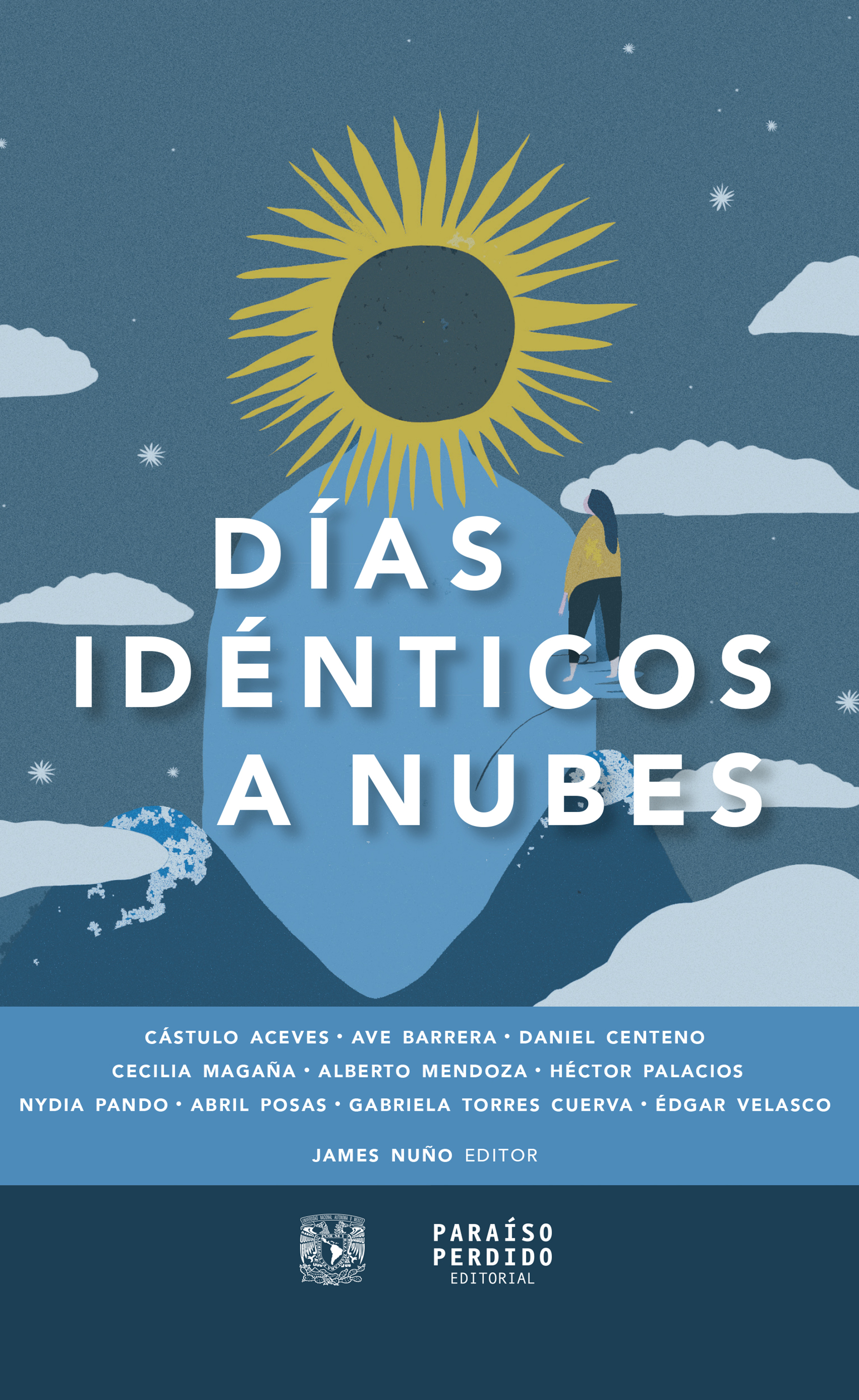 Обложка книги «Días idénticos a nubes»