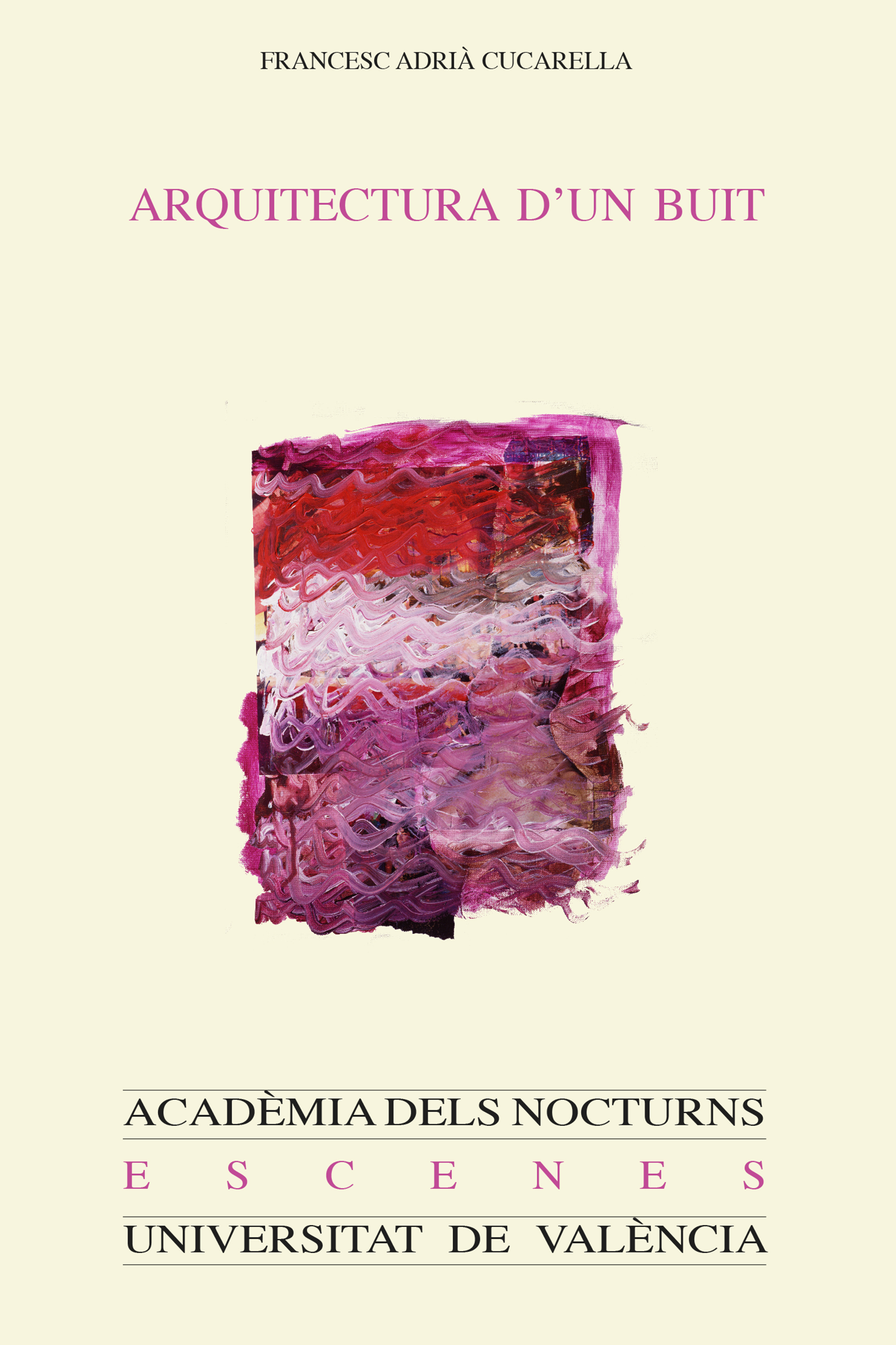 Обложка книги «Arquitectura d'un buit»