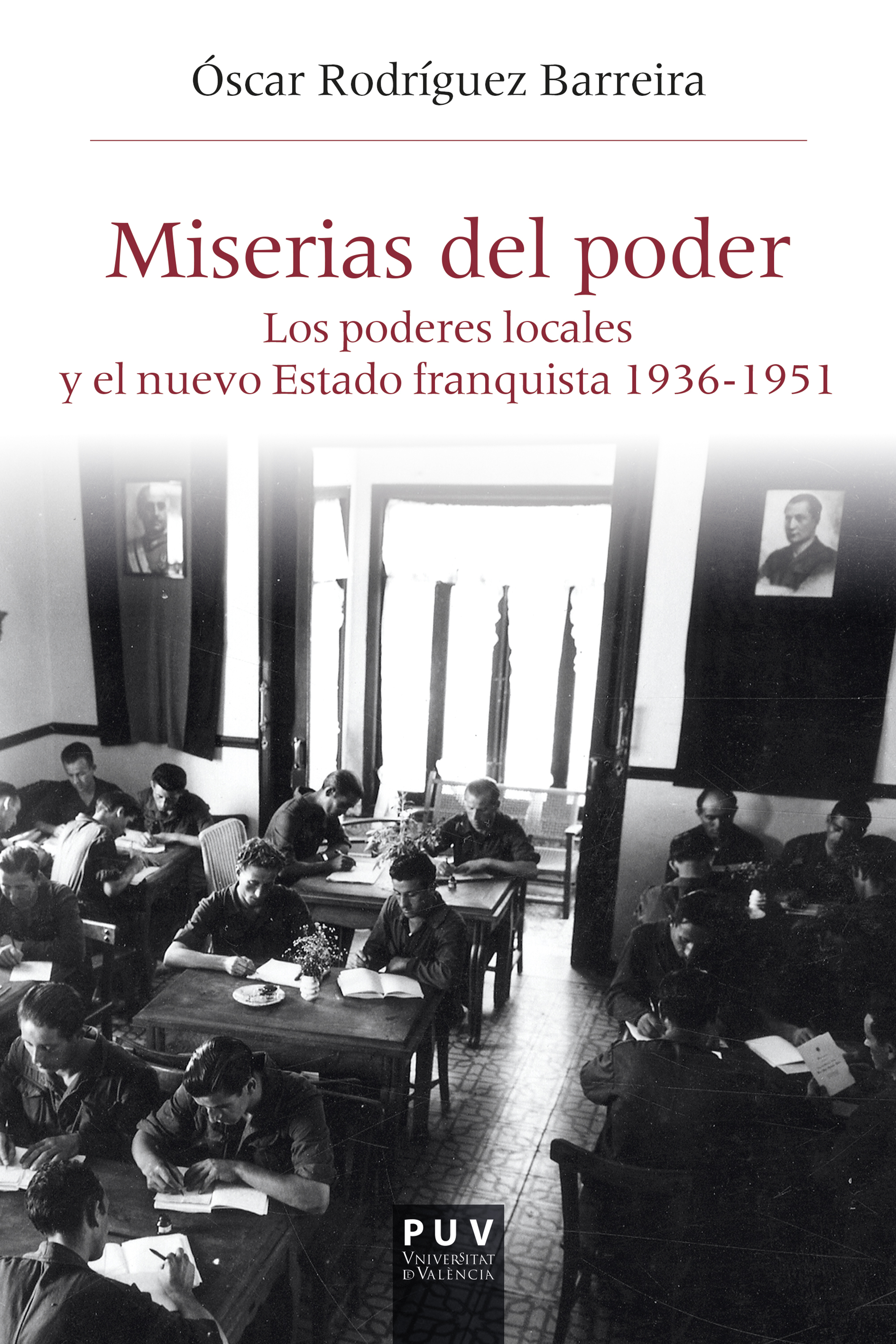 Обложка книги «Miserias del poder»