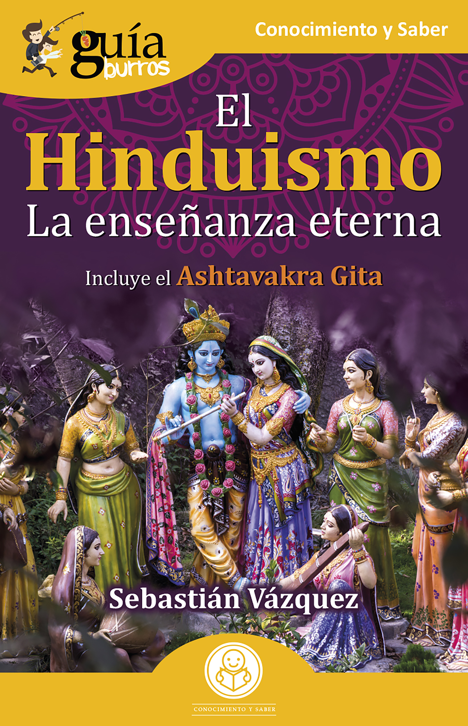 Обложка книги «GuíaBurros: El Hinduismo»
