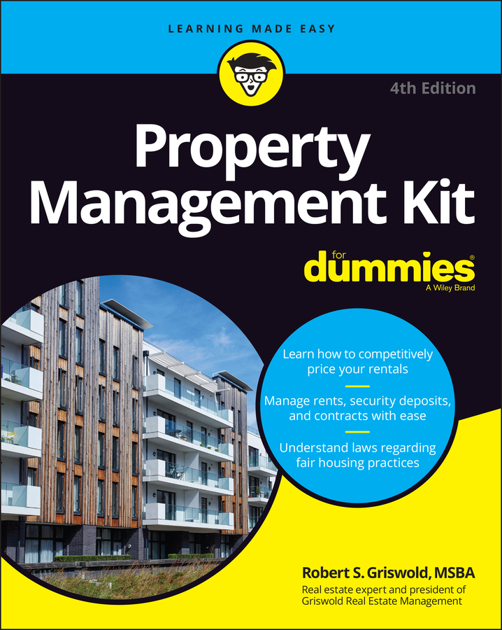 Обложка книги «Property Management Kit For Dummies»