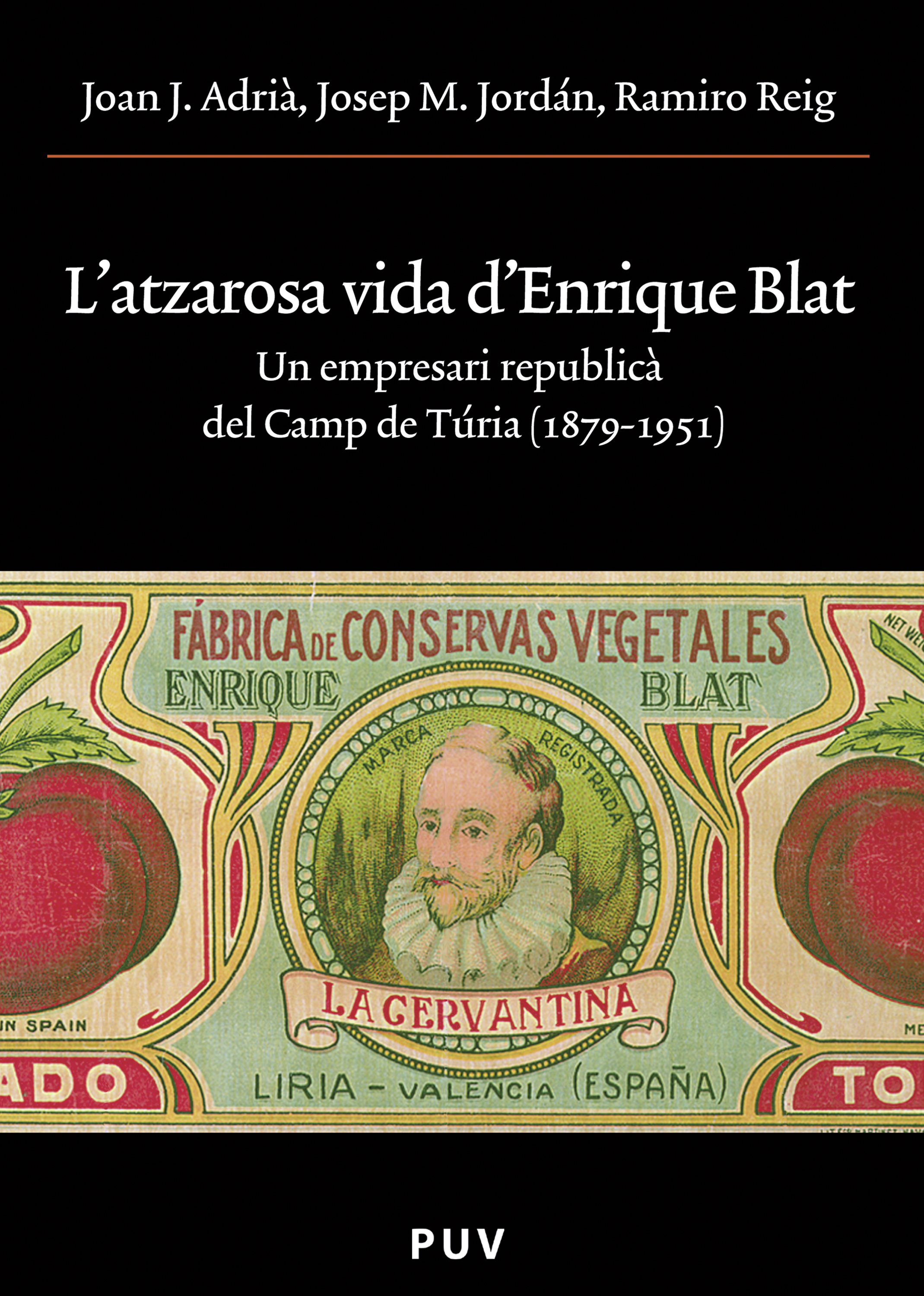 Обложка книги «L'atzarosa vida d'Enrique Blat»