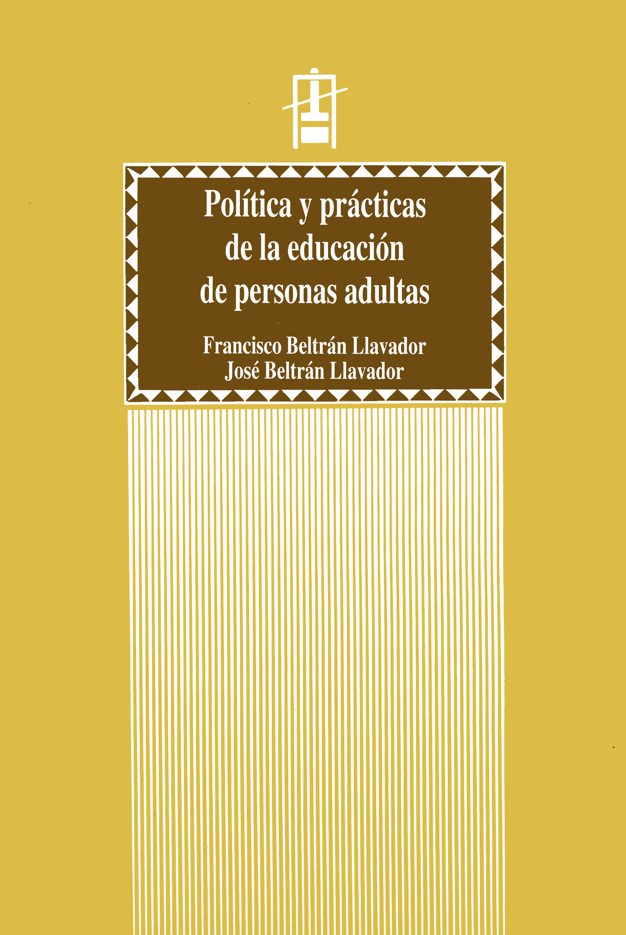Обложка книги «Política y prácticas de la educación de personas adultas»