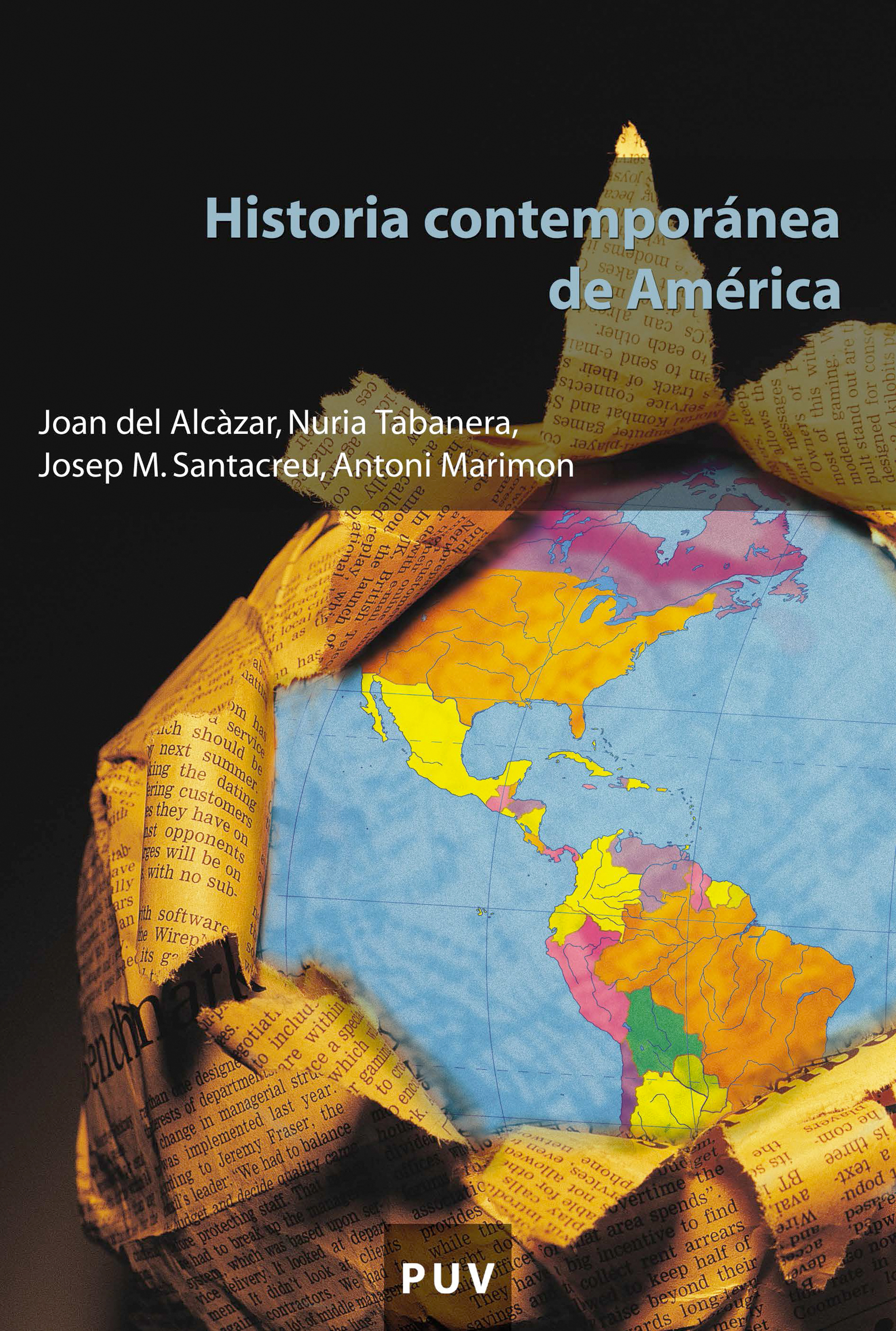 Обложка книги «Historia contemporánea de América»