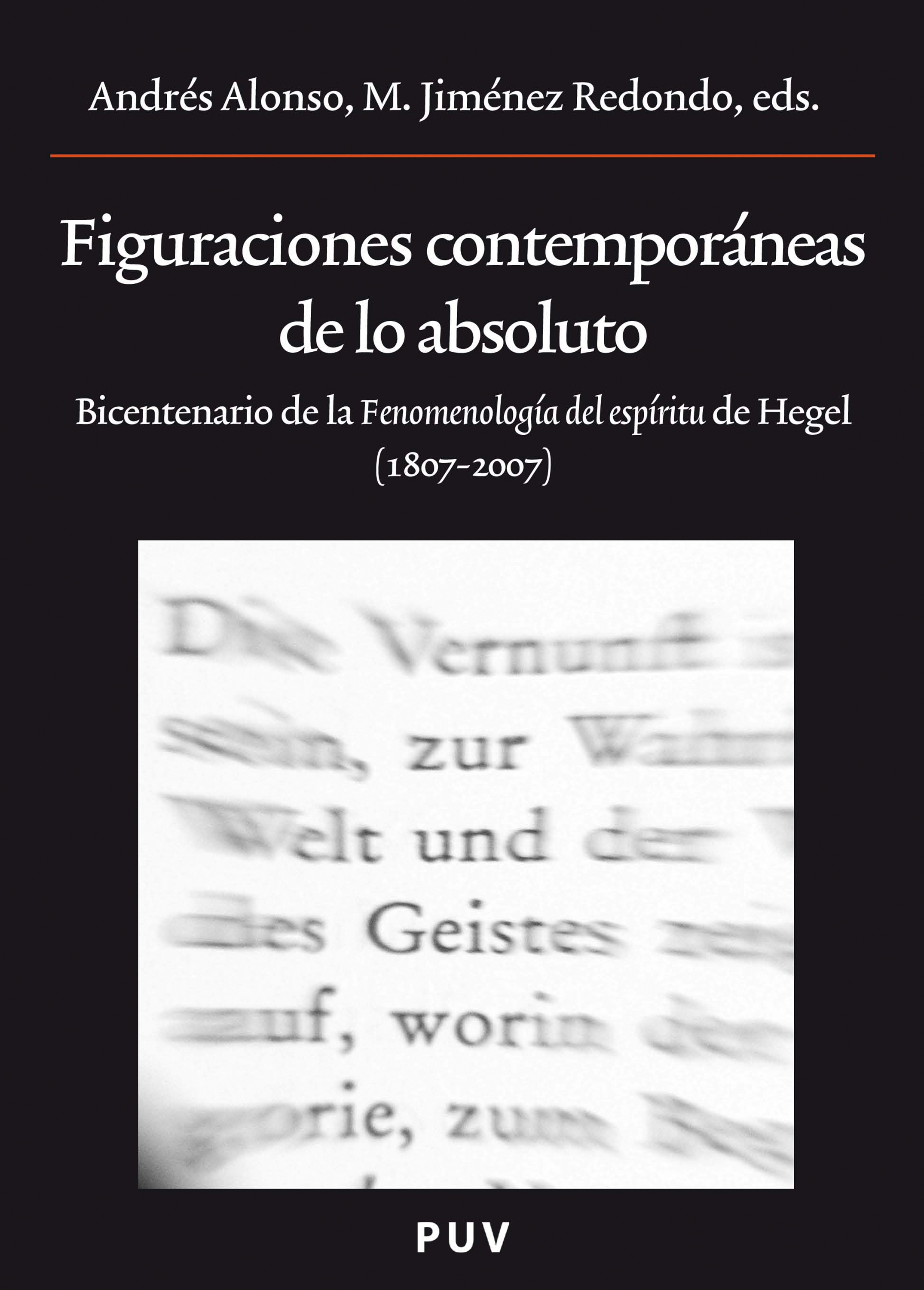 Обложка книги «Figuraciones contemporáneas de lo absoluto»