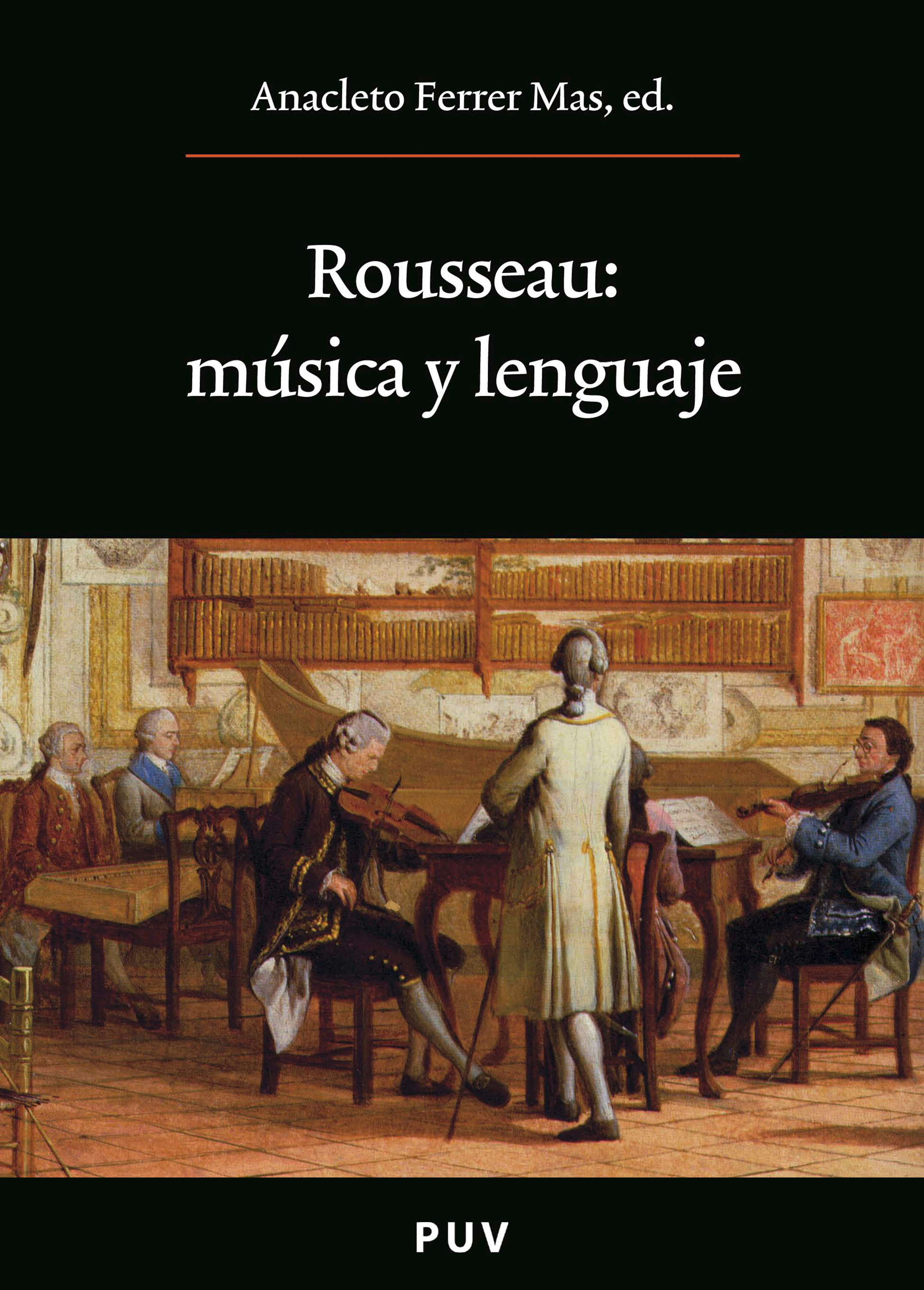 Обложка книги «Rousseau: música y lenguaje»