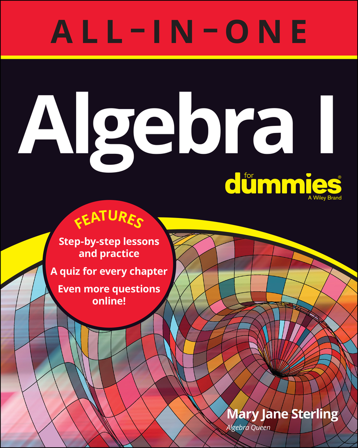 Обложка книги «Algebra I All-in-One For Dummies»