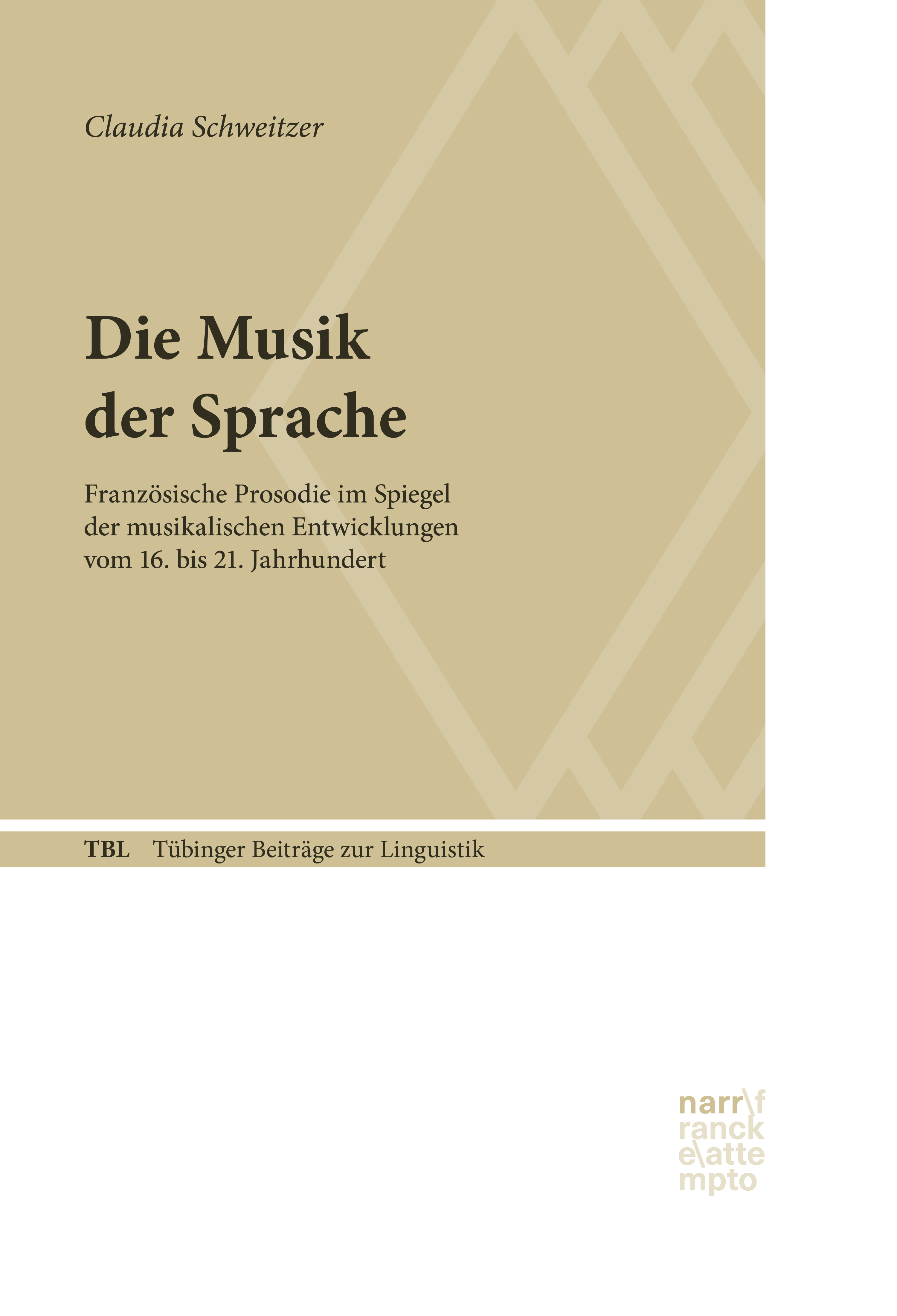 Обложка книги «Die Musik der Sprache»