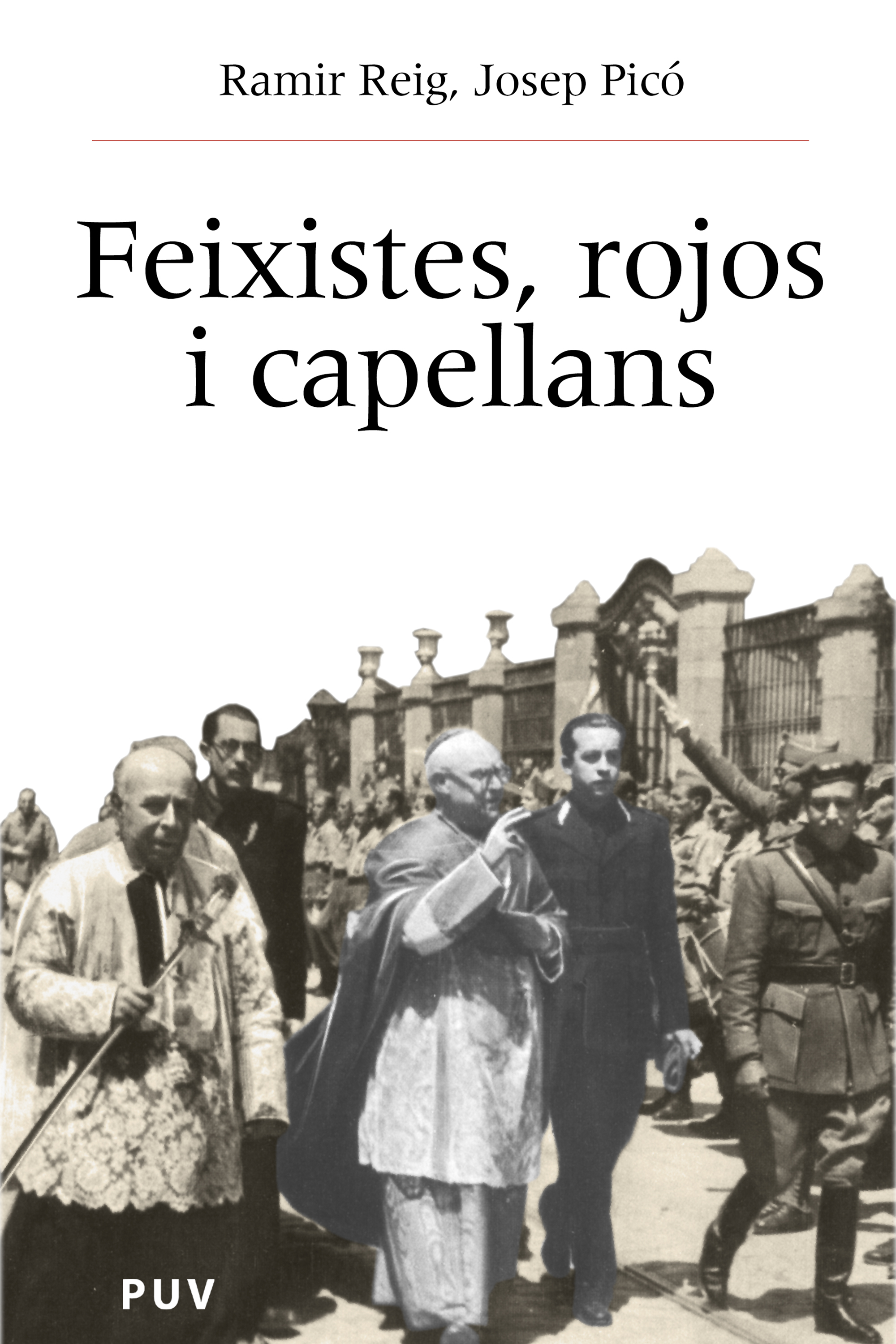 Обложка книги «Feixistes, rojos i capellans»