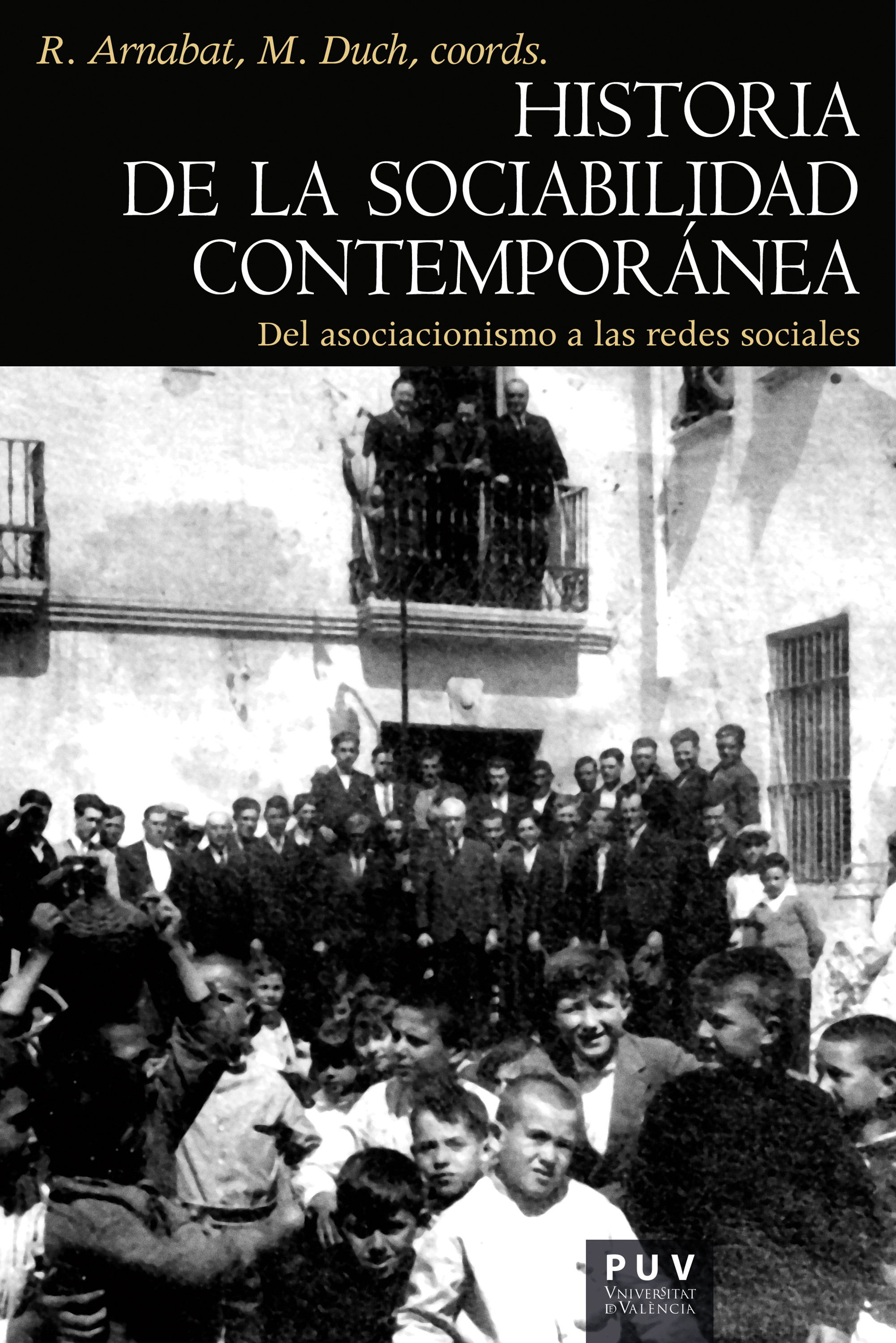 Обложка книги «Historia de la sociabilidad contemporánea»