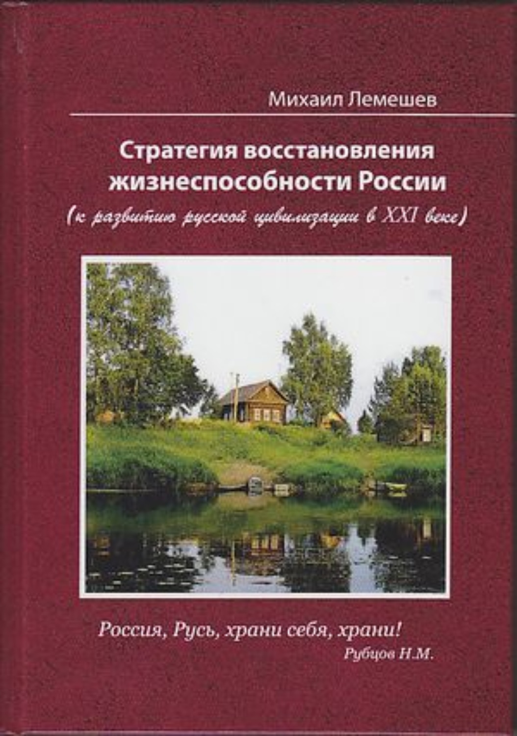 Обложка книги «Стратегия восстановления жизнеспособности России. К развитию русской цивилизации в XXI веке»