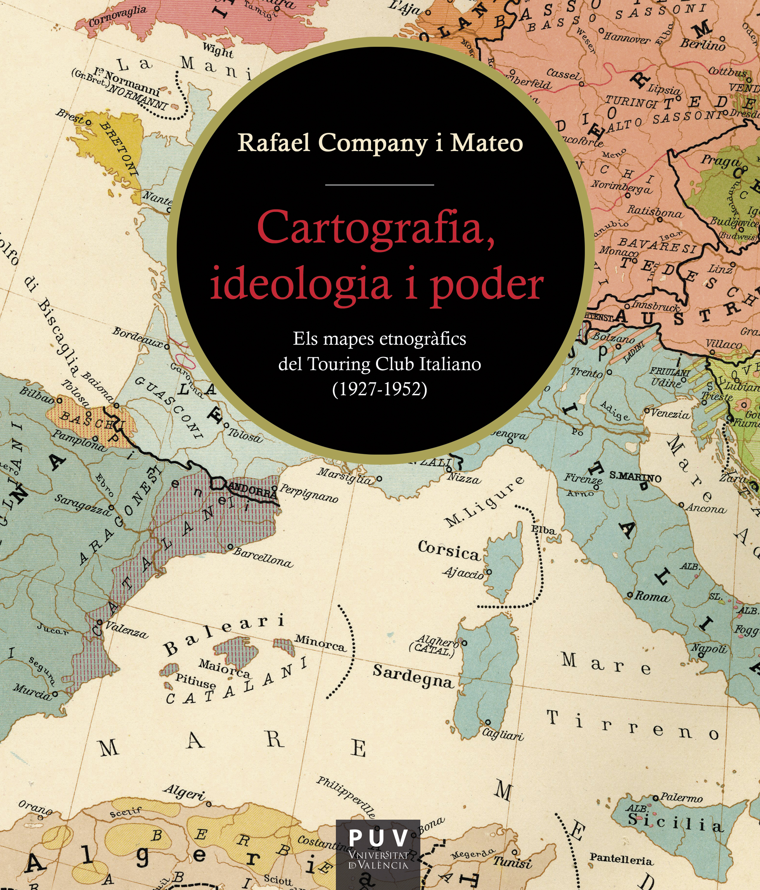 Обложка книги «Cartografia, ideologia i poder»