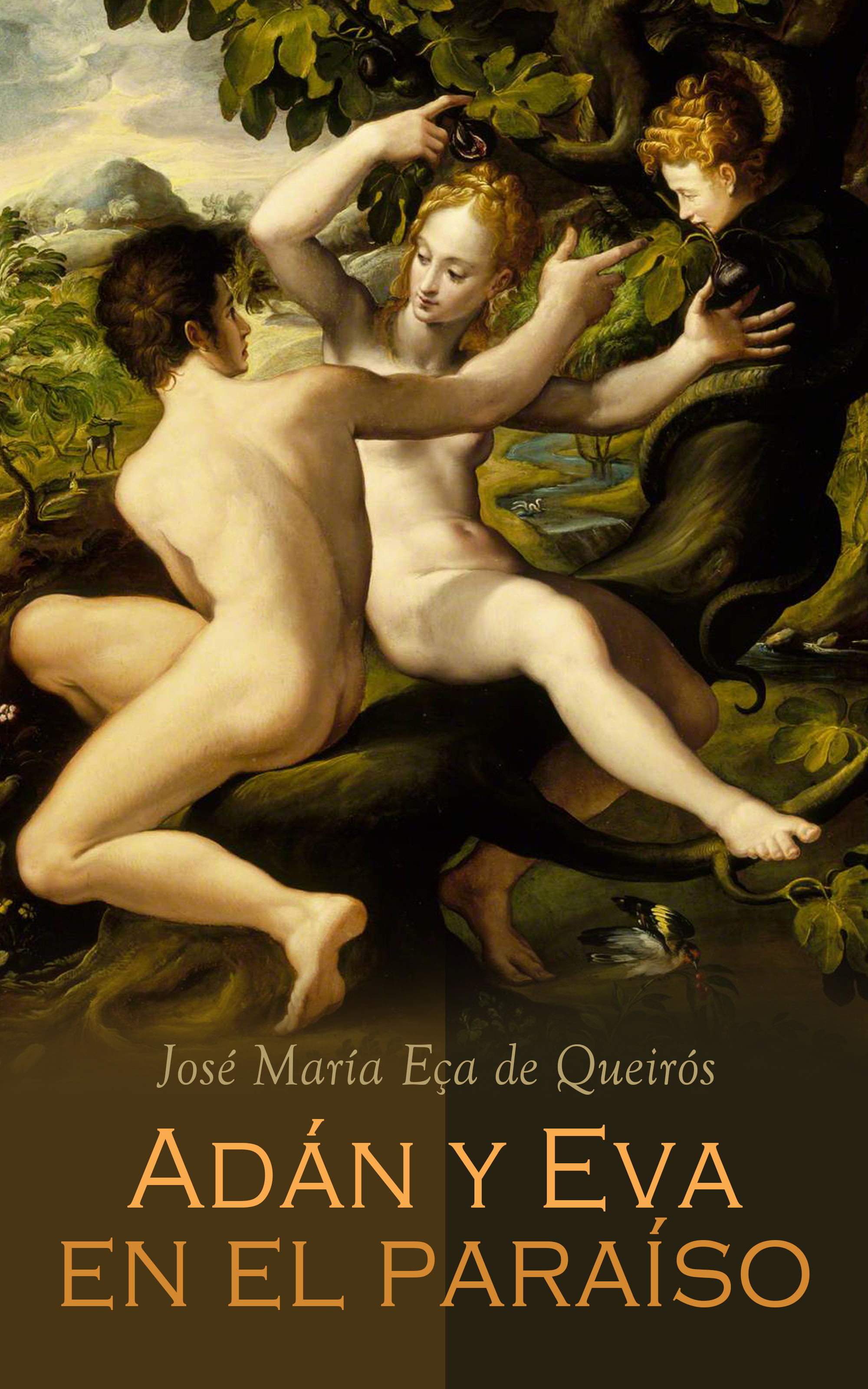 Обложка книги «Adán y Eva en el paraíso»