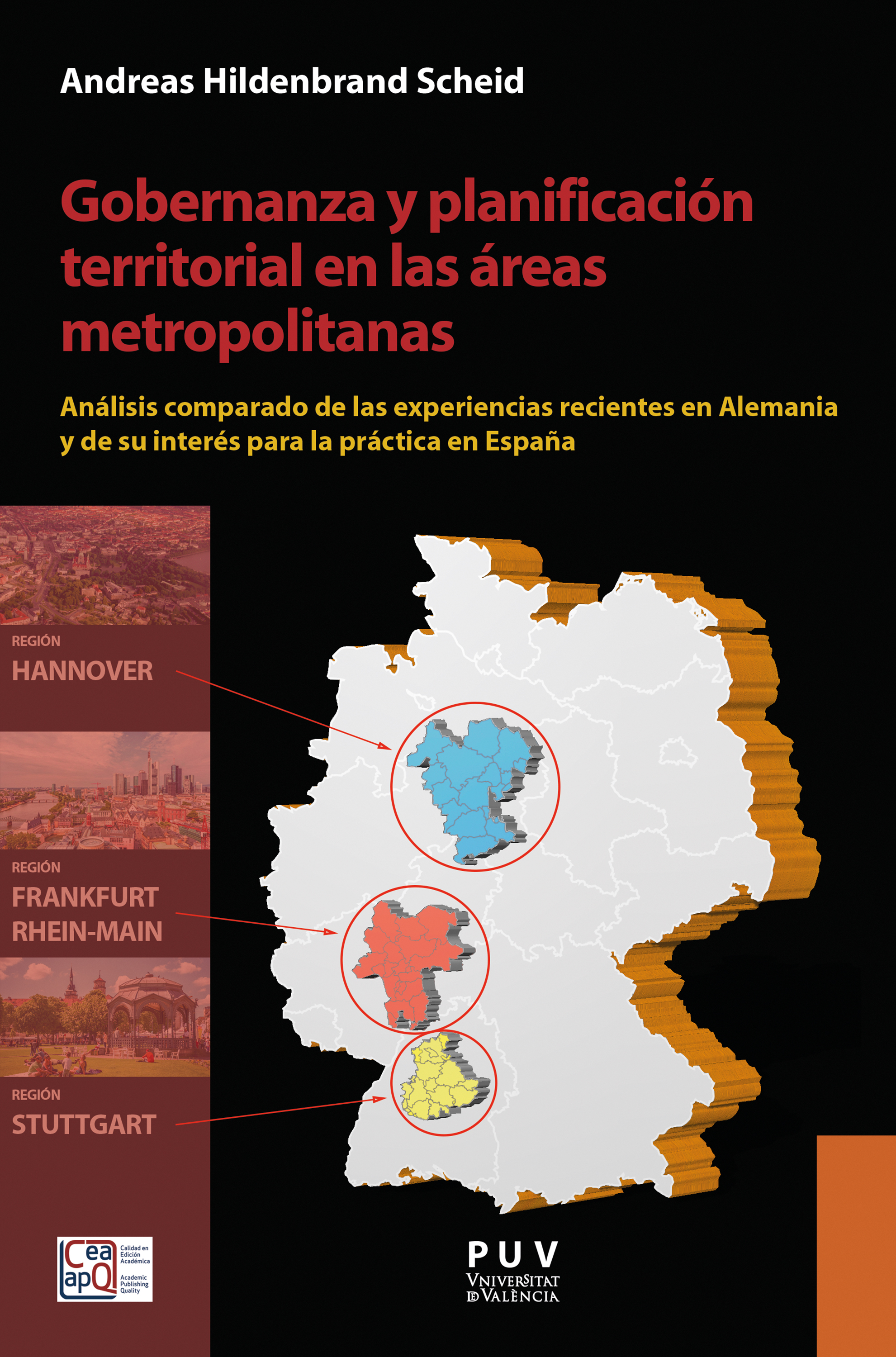 Обложка книги «Gobernanza y planificación territorial en las áreas metropolitanas»