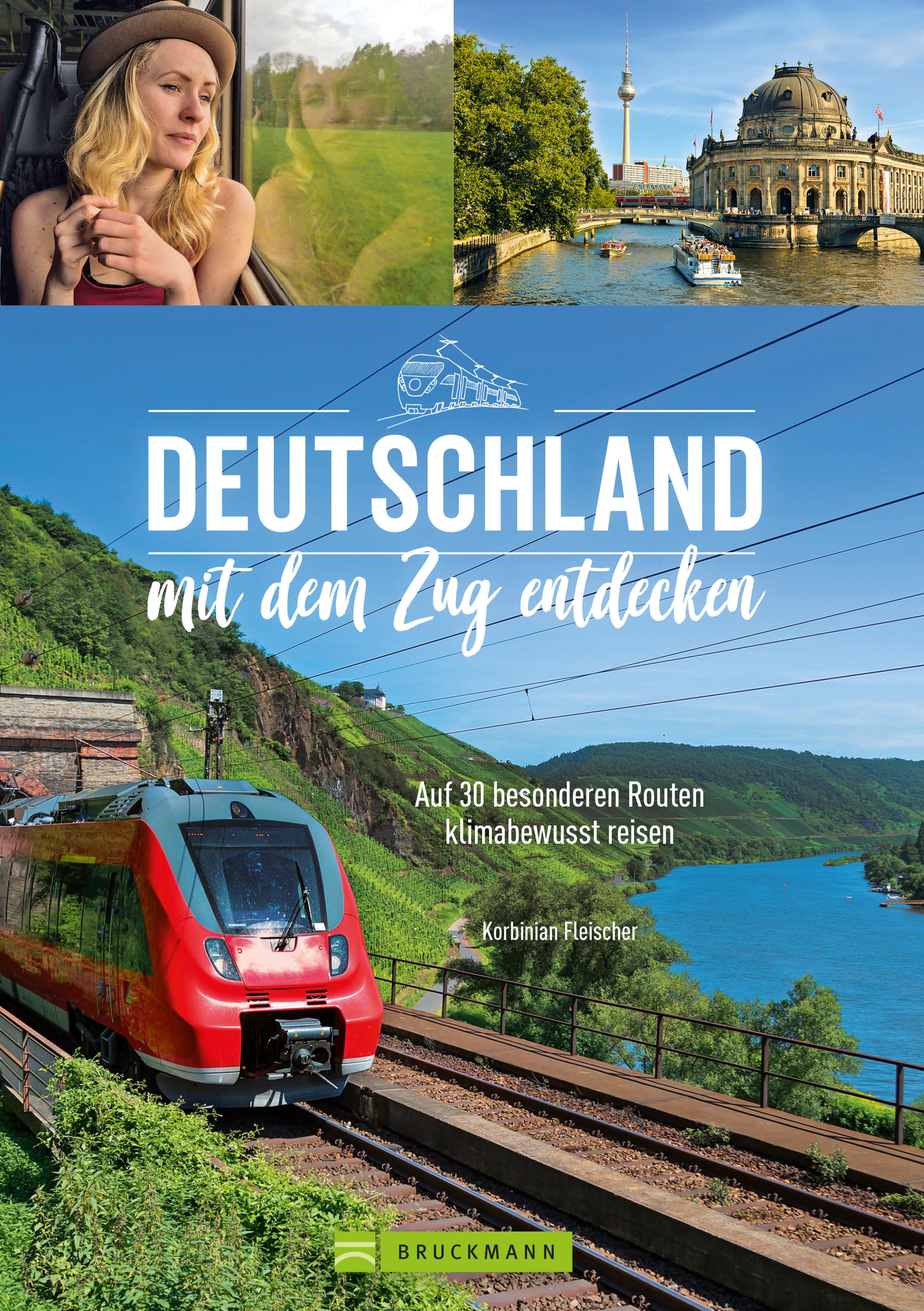 Обложка книги «Deutschland mit dem Zug entdecken»