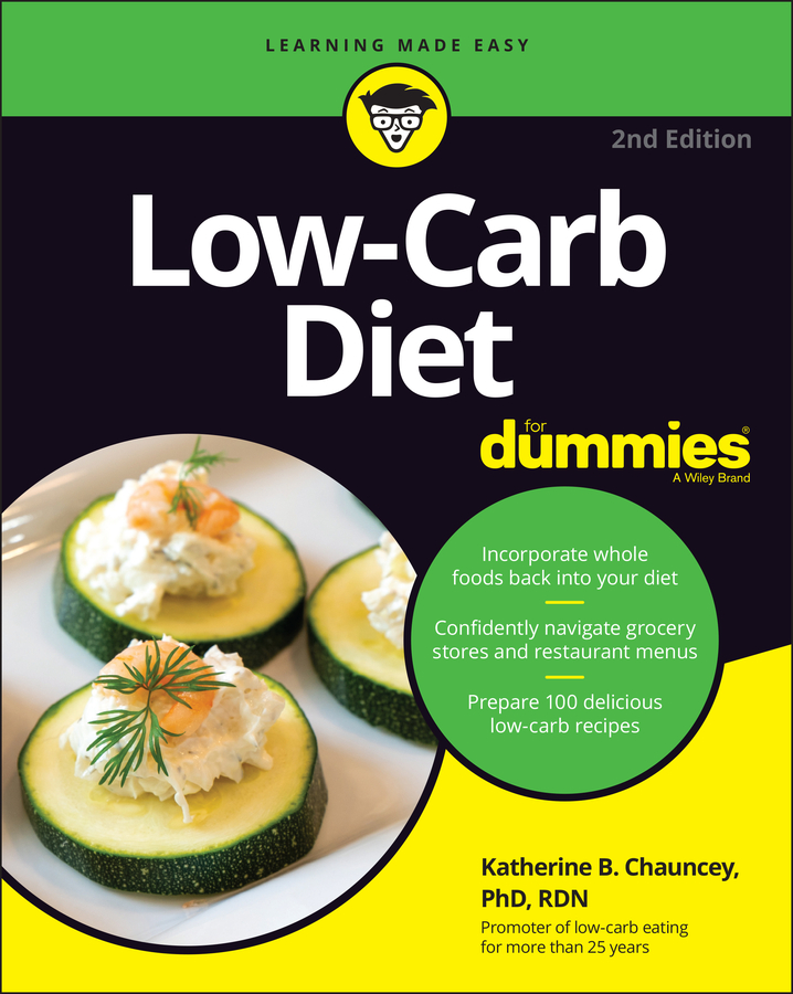 Обложка книги «Low-Carb Diet For Dummies»