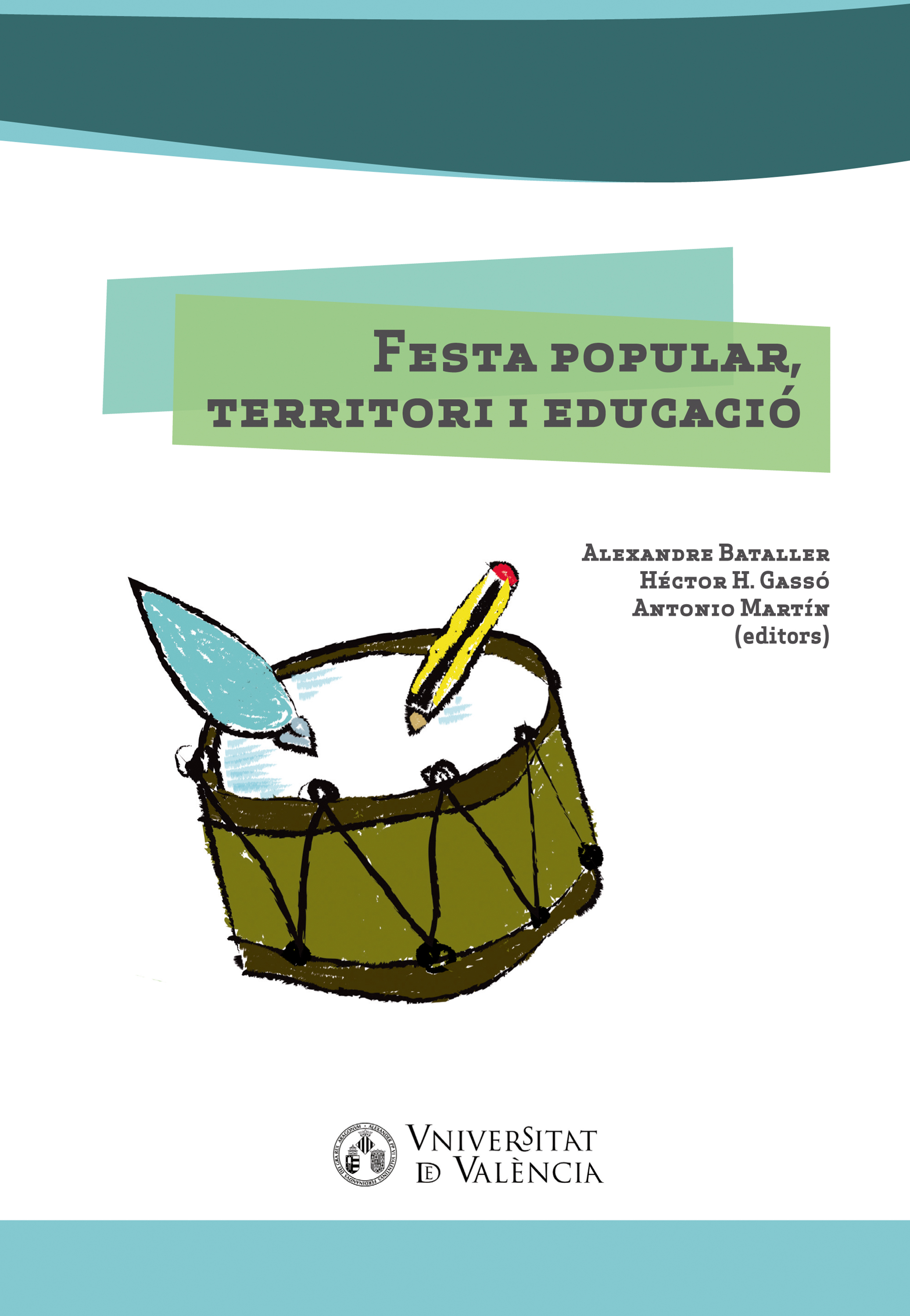 Обложка книги «Festa popular, territori i educació»