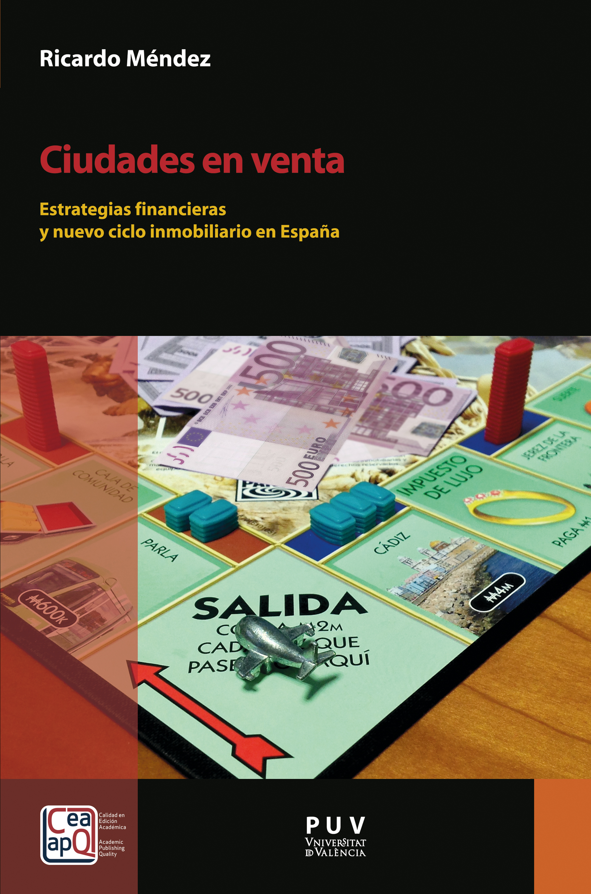 Обложка книги «Ciudades en venta»
