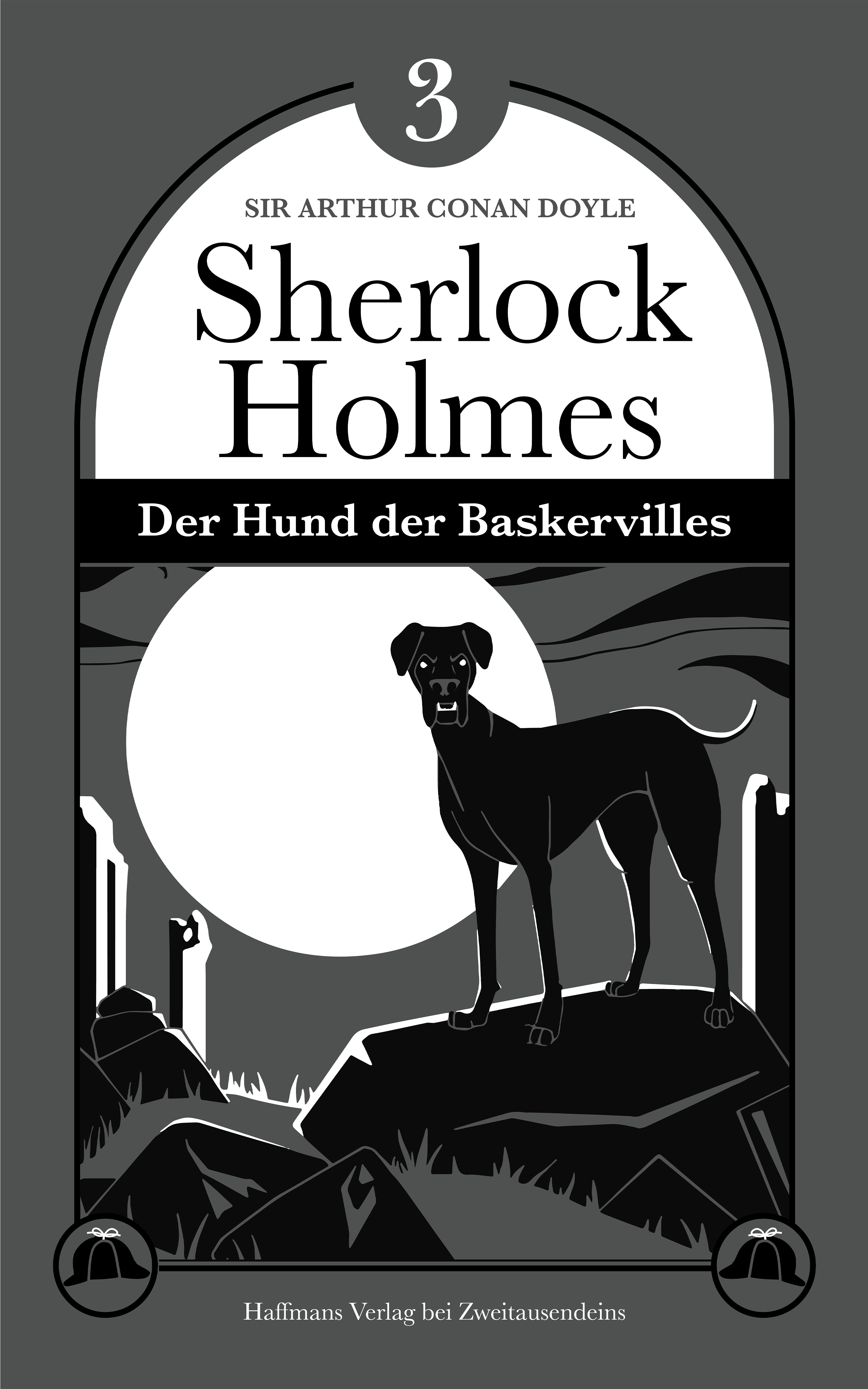 Обложка книги «Der Hund der Baskervilles»