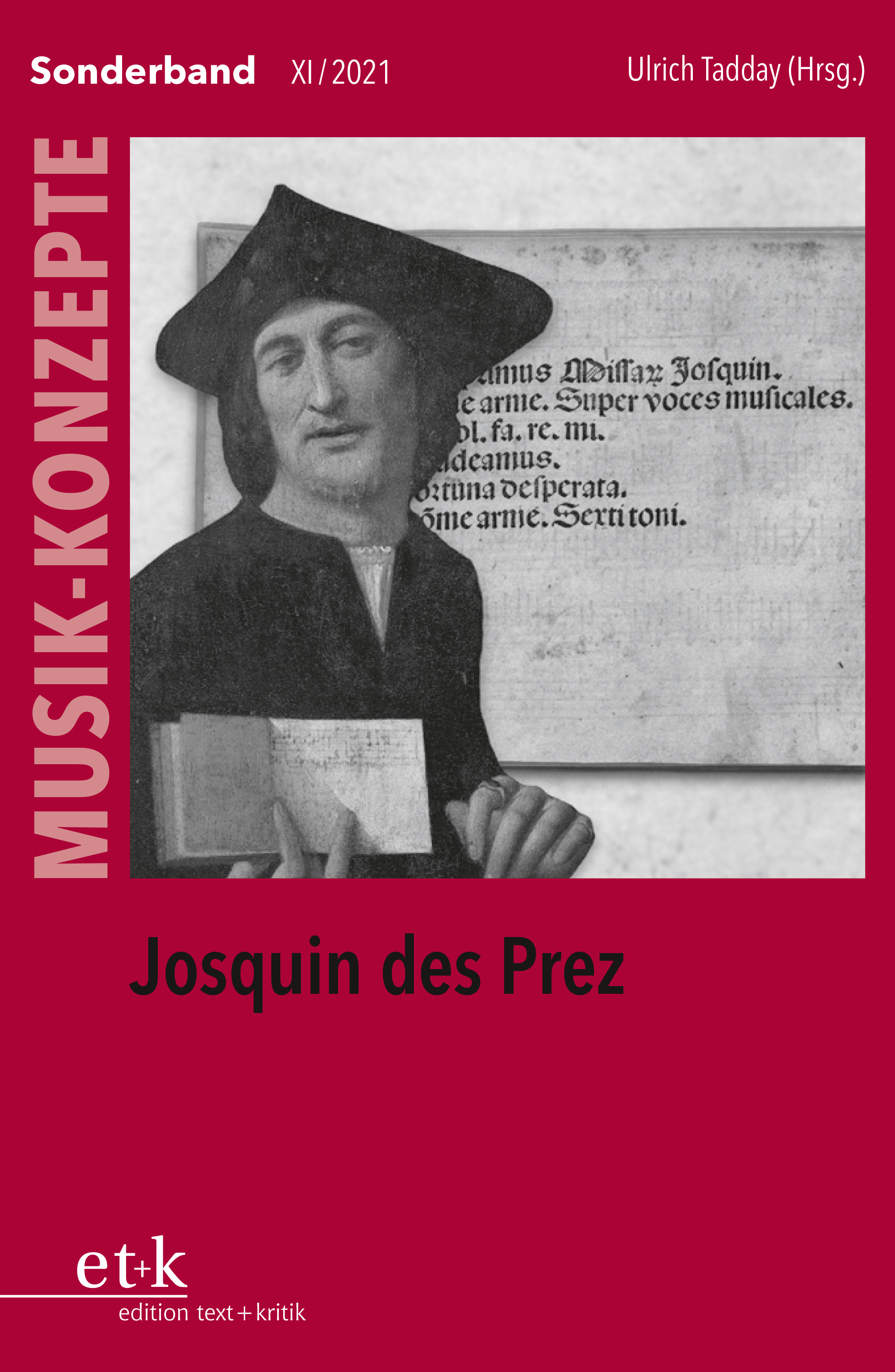 Обложка книги «MUSIK-KONZEPTE Sonderband - Josquin des Prez»