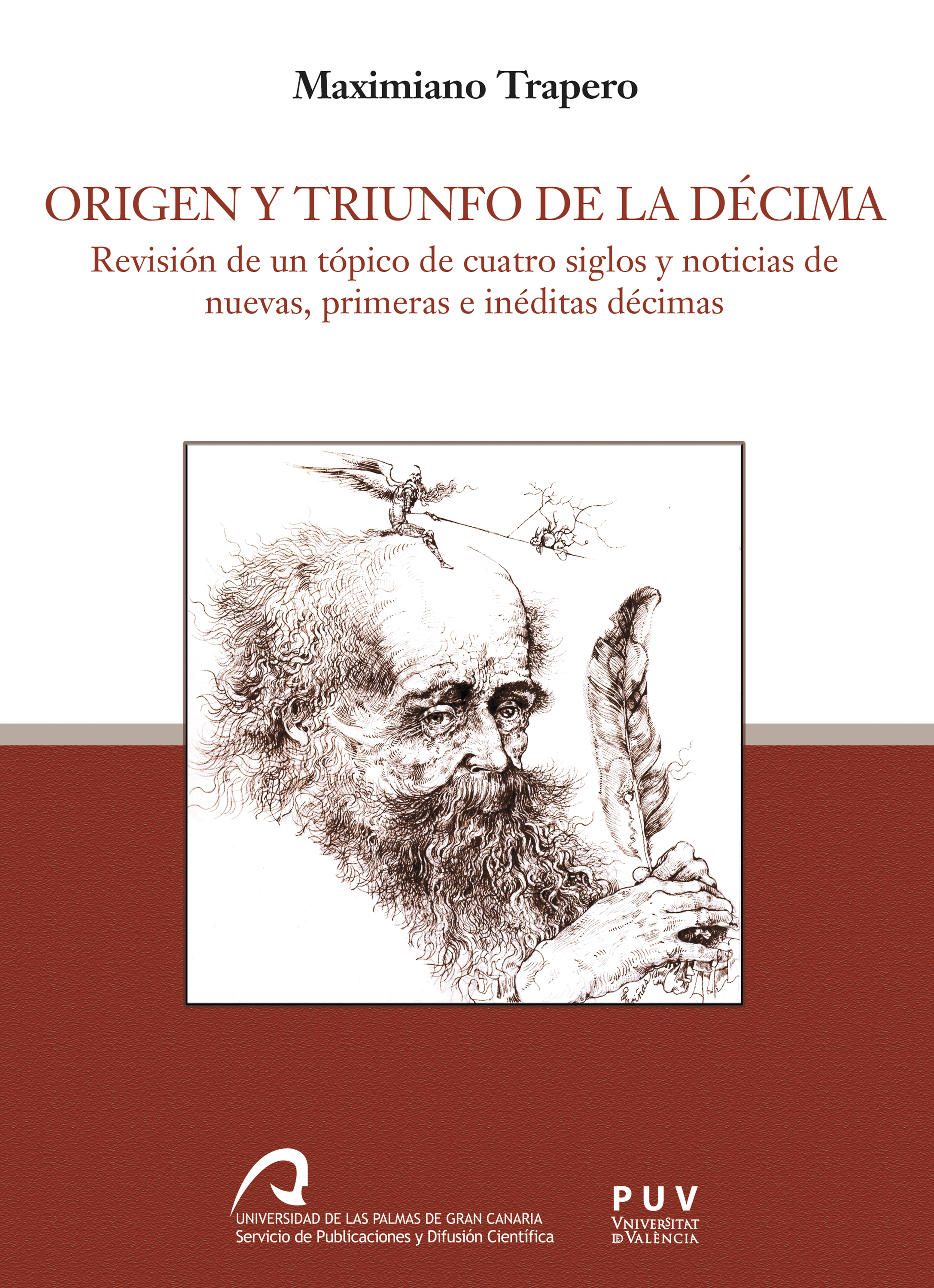 Обложка книги «Origen y triunfo de la décima»