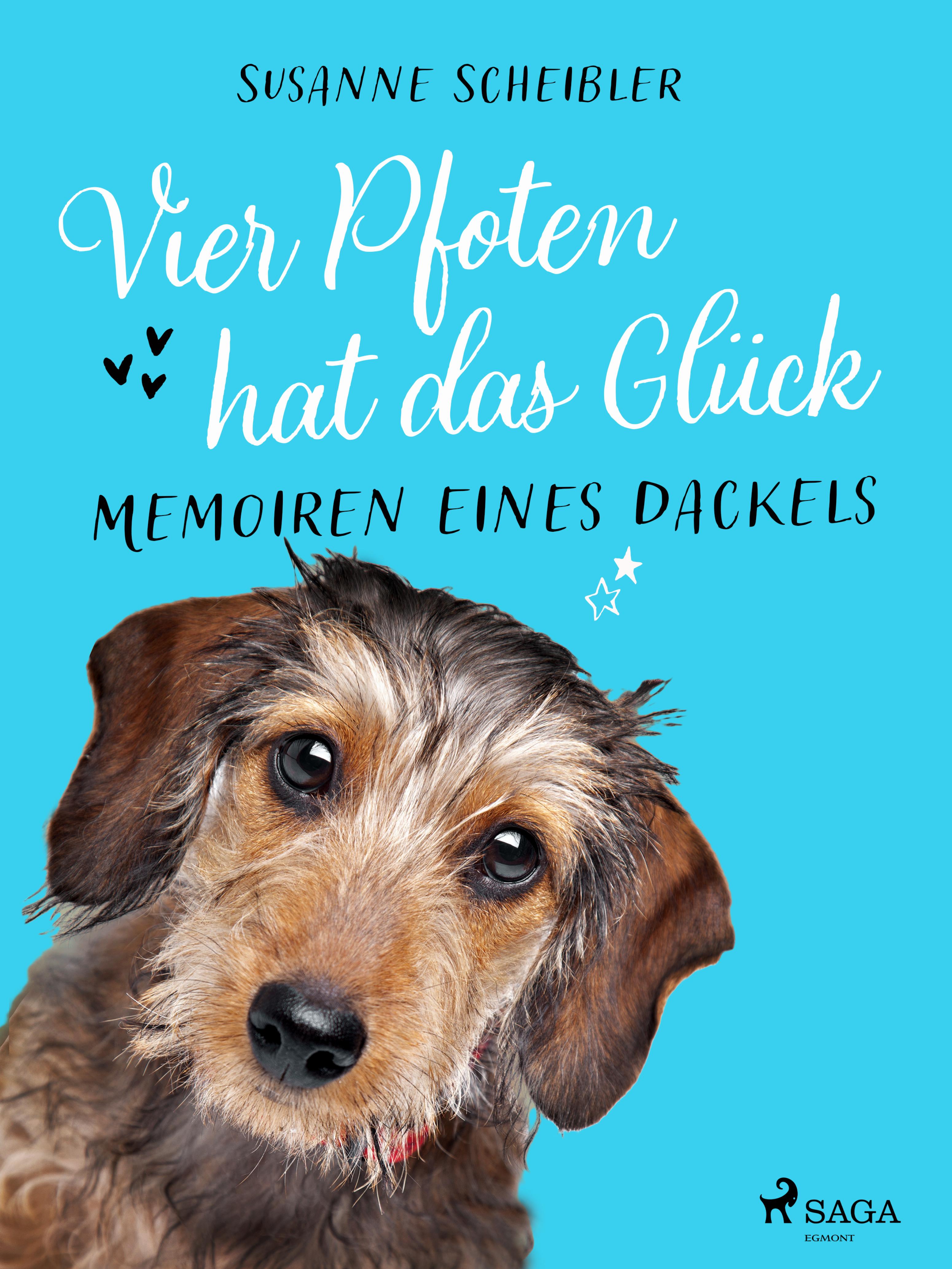 Обложка книги «Vier Pfoten hat das Glück - Memoiren eines Dackels»