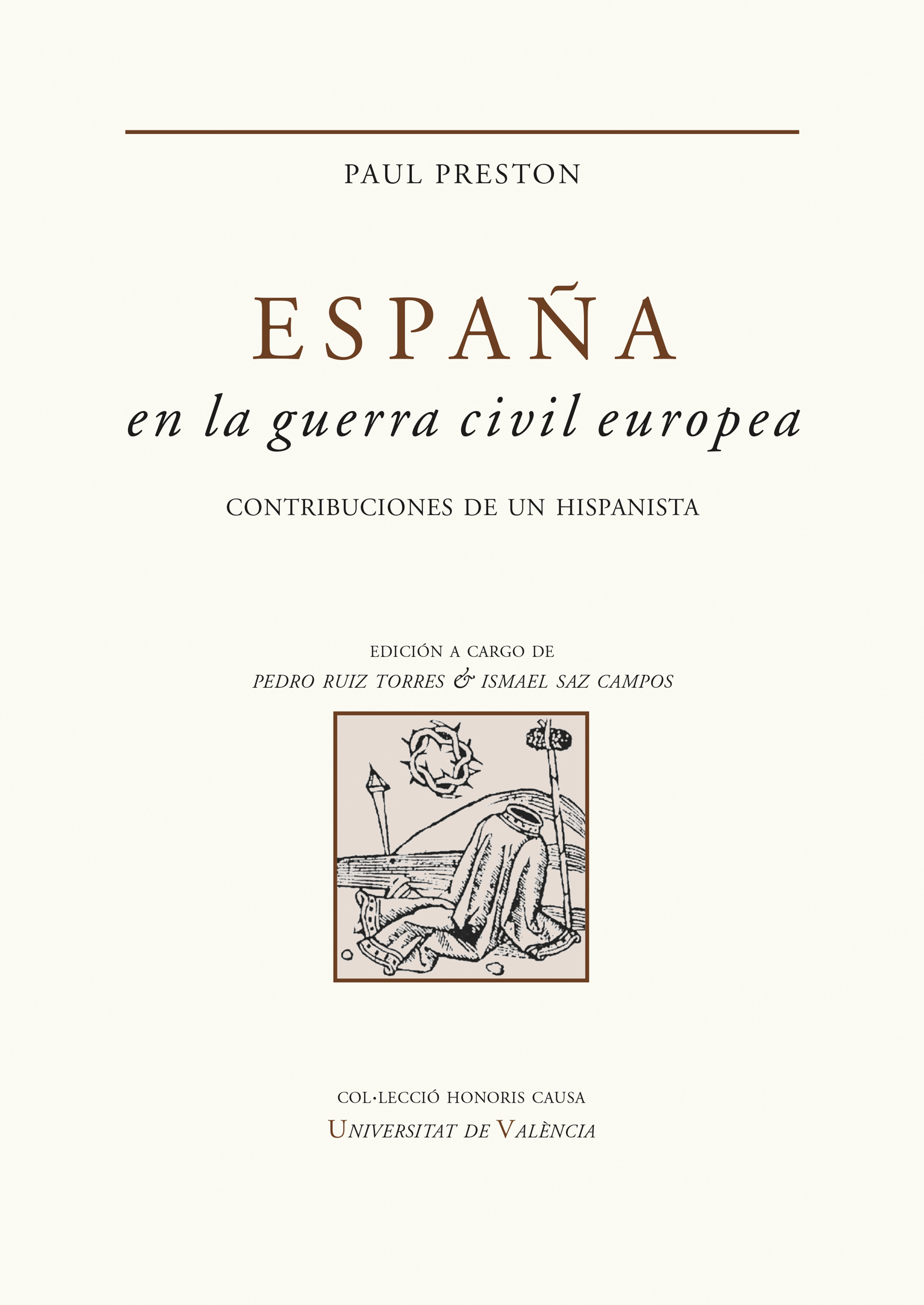 Обложка книги «España en la guerra civil europea»