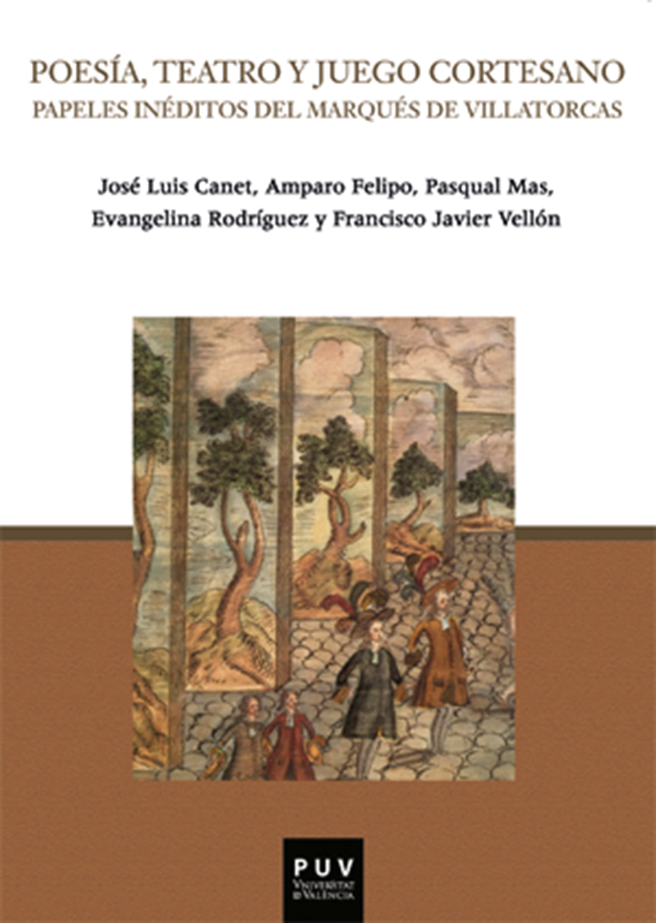 Обложка книги «Poesía, teatro y juego cortesano»