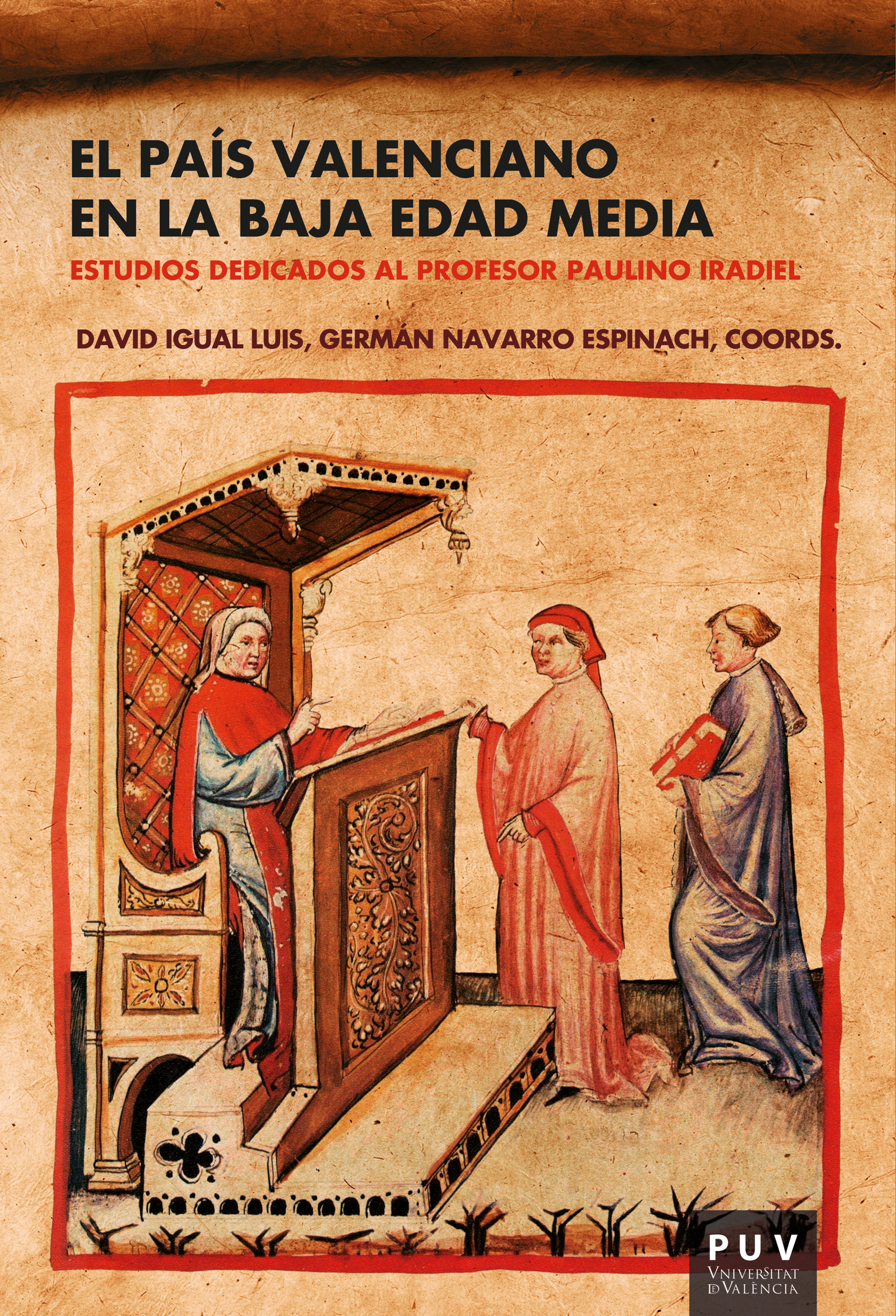 Обложка книги «El País Valenciano en la Baja Edad Media»