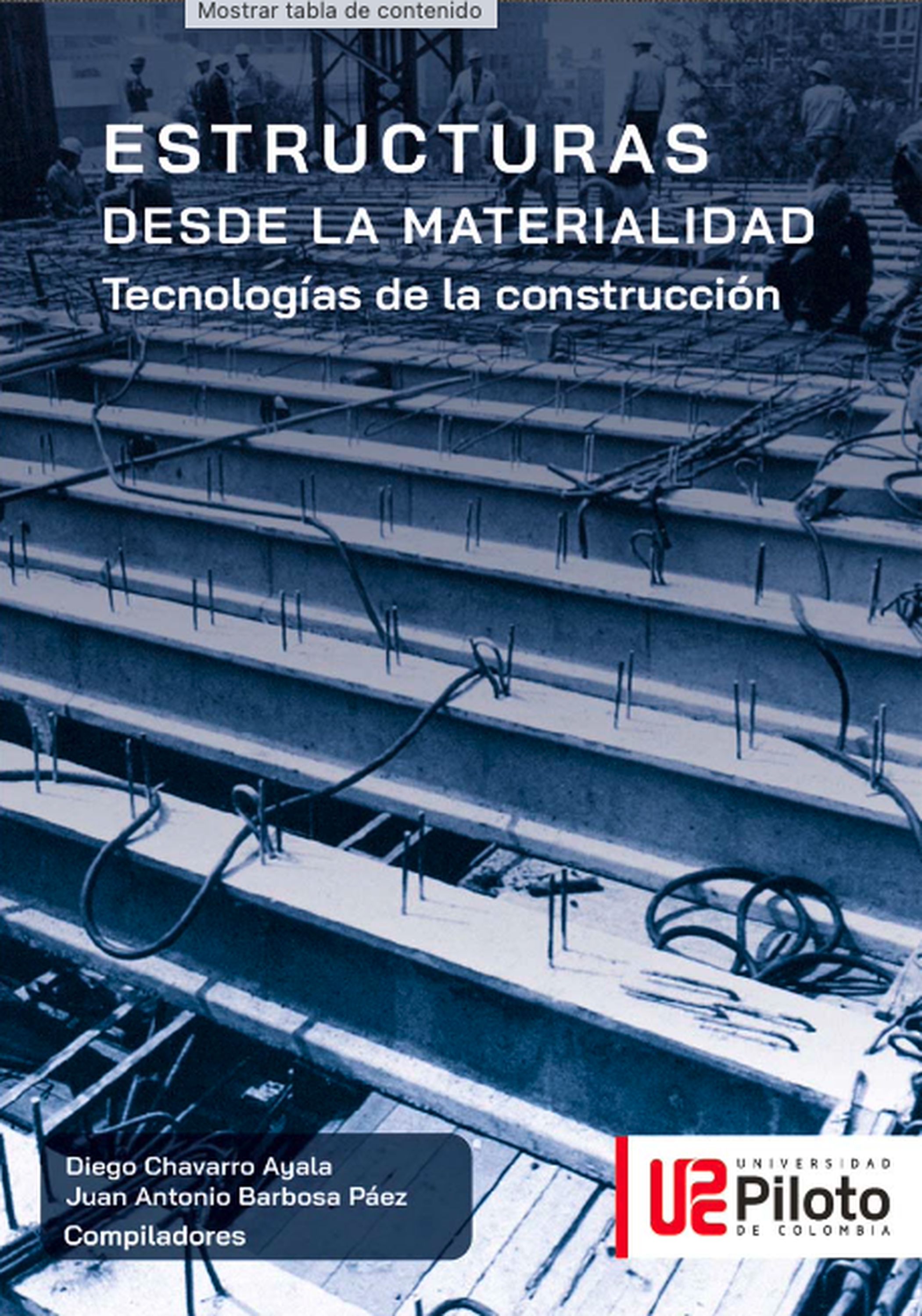 Обложка книги «Estructuras desde la materialidad»