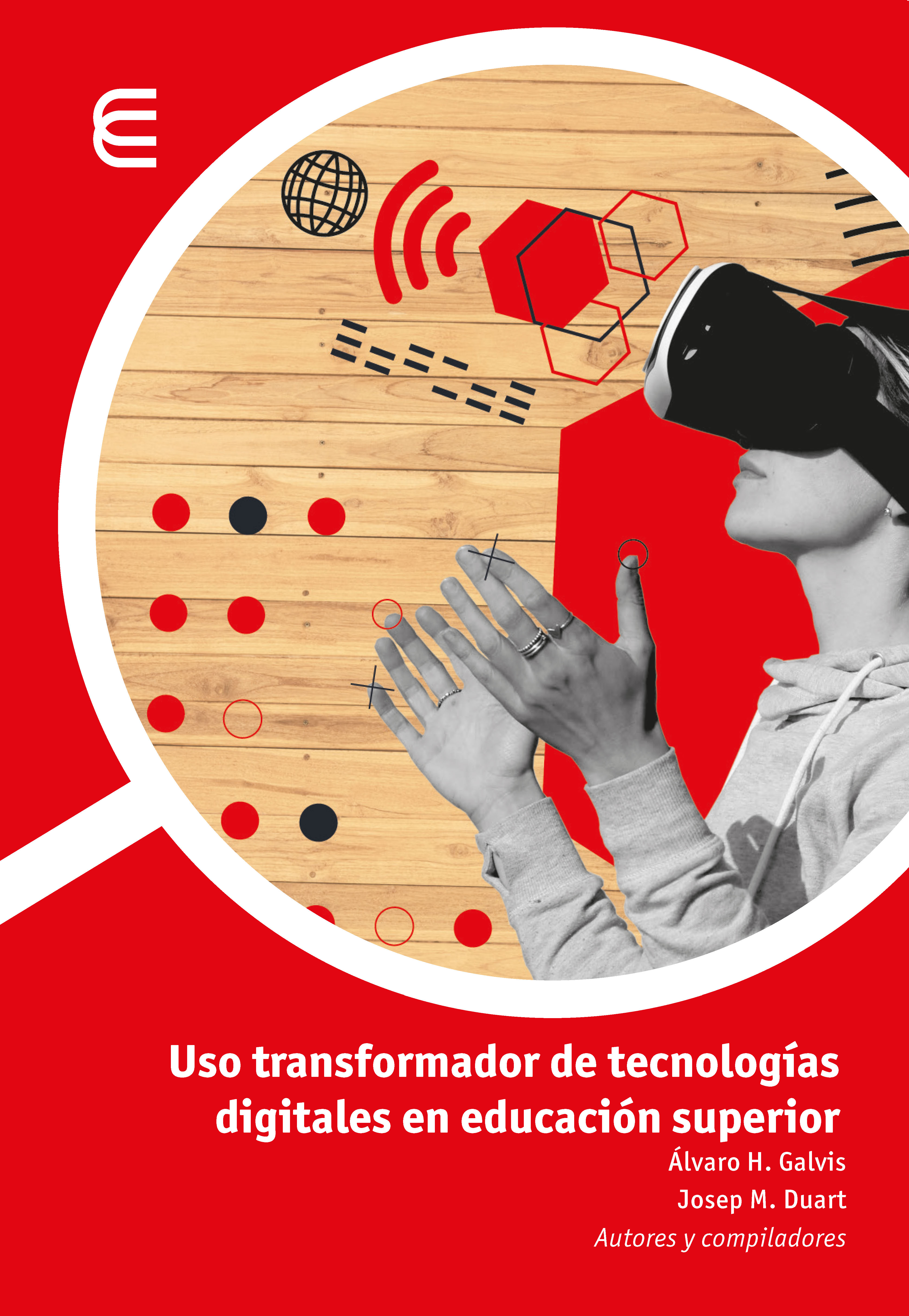 Обложка книги «Uso transformador de tecnologías digitales en educación superior»