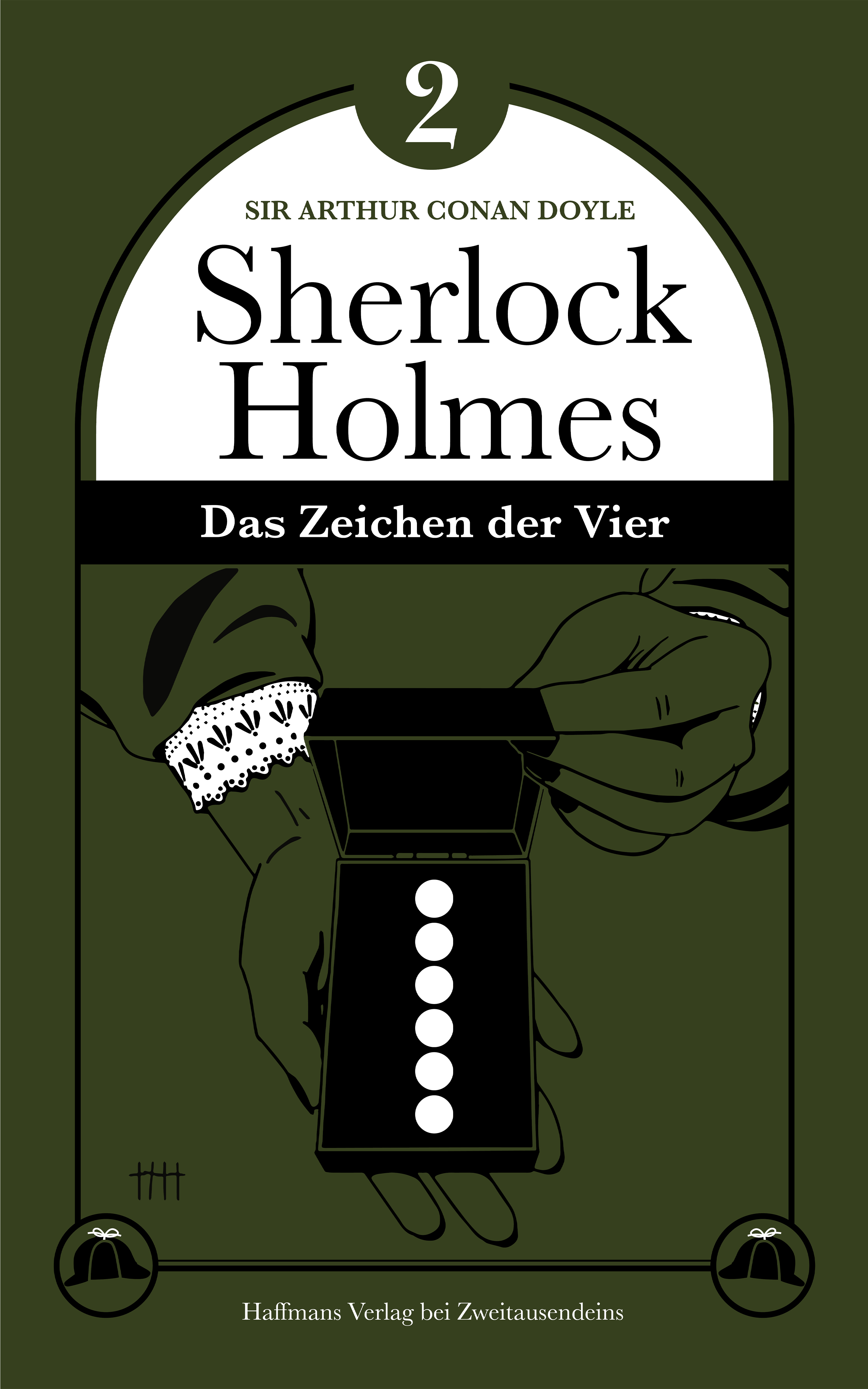 Обложка книги «Das Zeichen der Vier»
