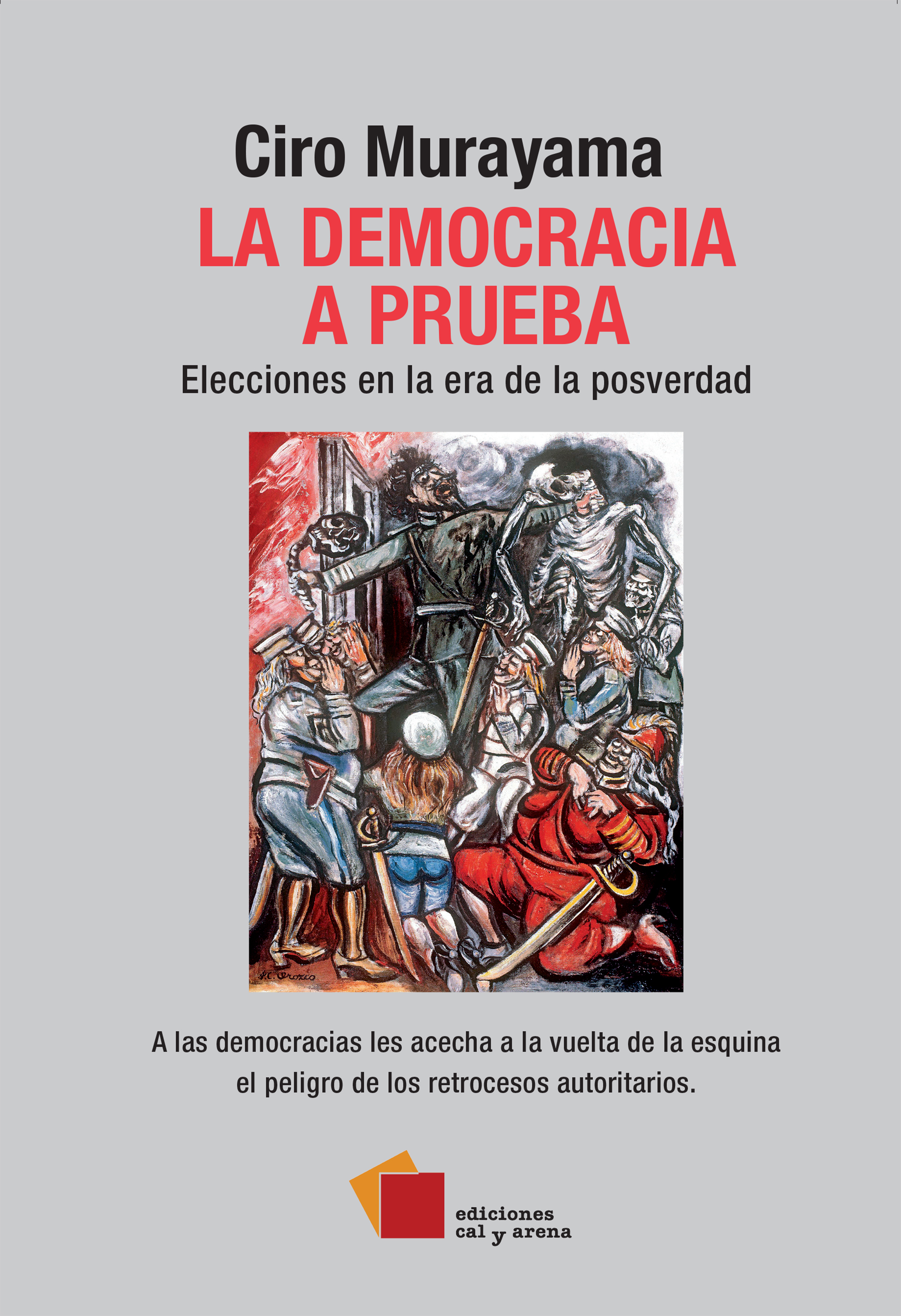 Обложка книги «La democracia a prueba»
