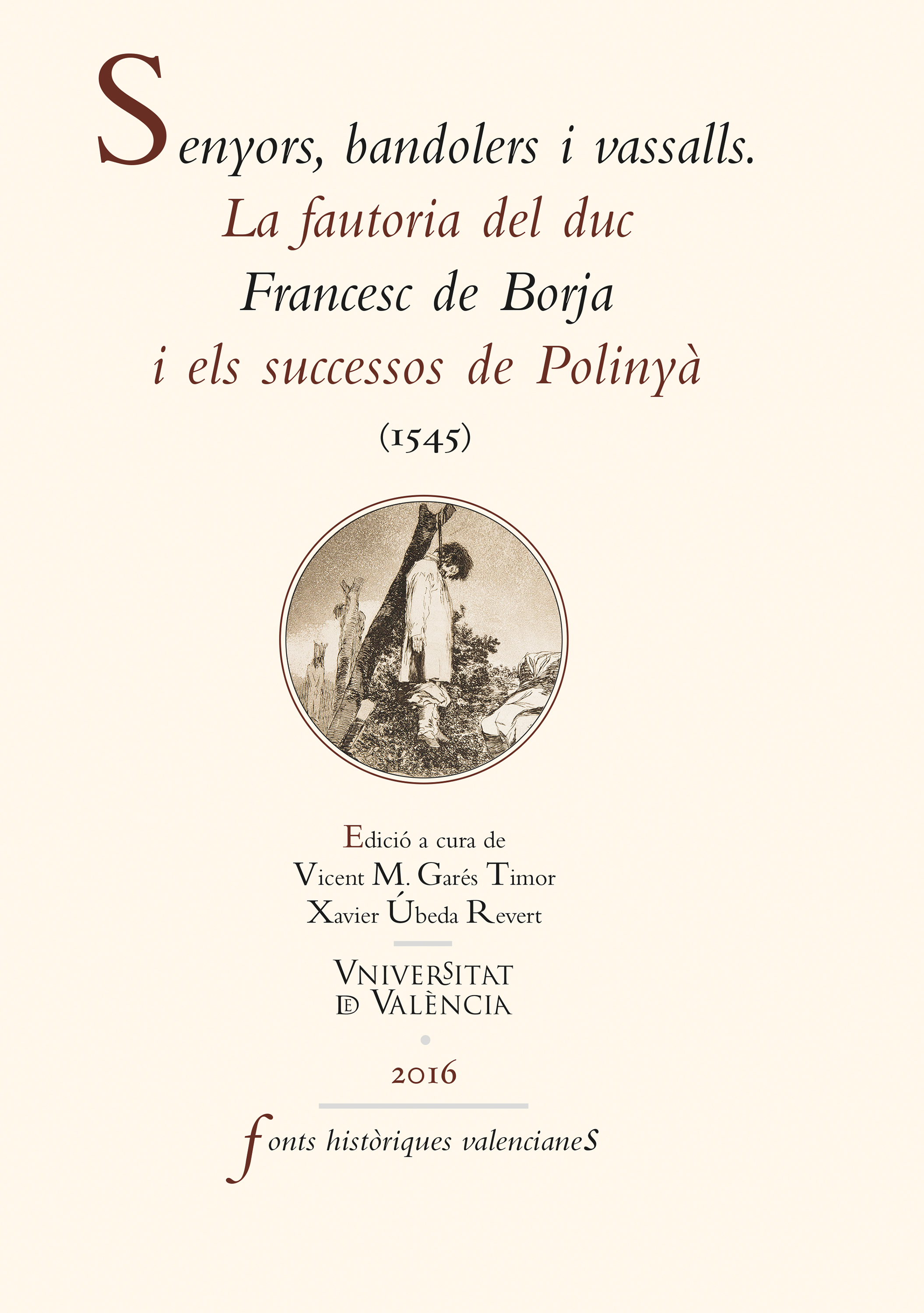 Обложка книги «Senyors, bandolers i vassalls»